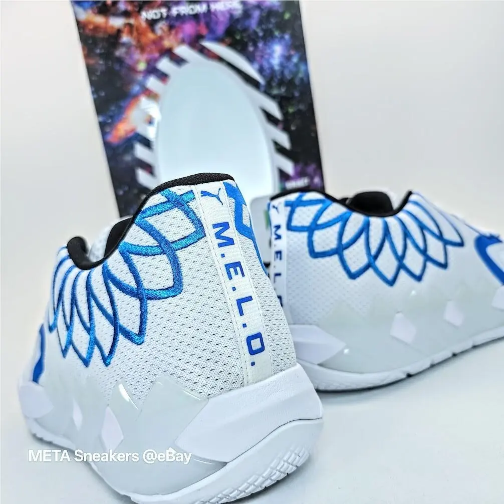 Puma shoes - PUMA MB.01 - 376941 11 - White/ Blue 6