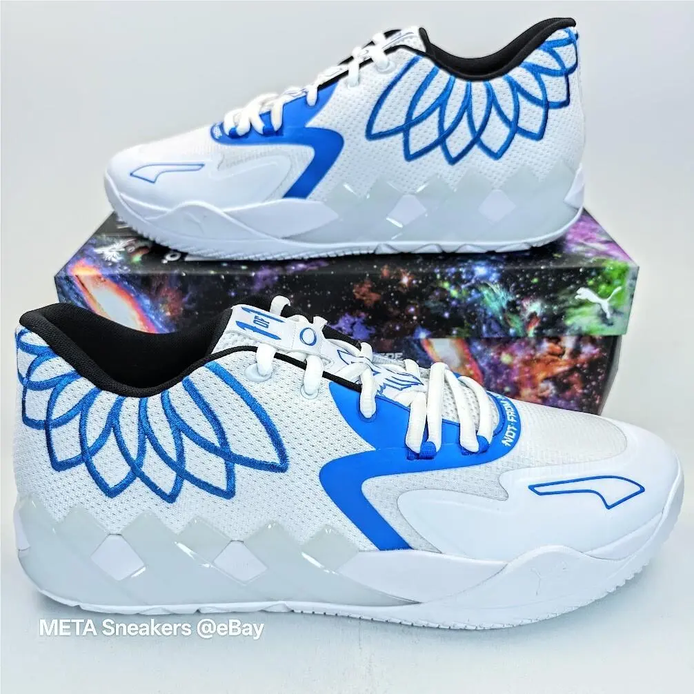 Puma shoes - PUMA MB.01 - 376941 11 - White/ Blue 7
