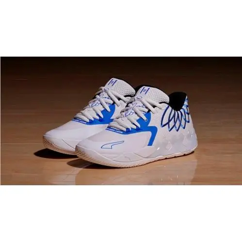 Puma shoes - PUMA MB.01 - 376941 11 - White/ Blue 13