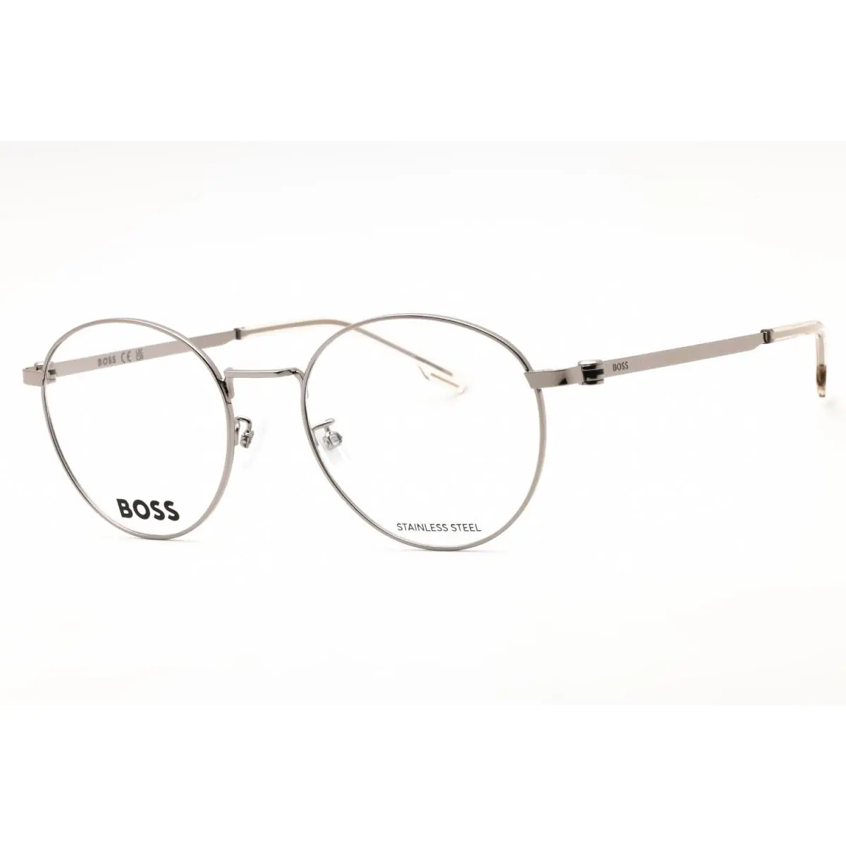 Hugo Boss 1539 F 06LB Eyeglasses Gunmetal Gray Frame 52mm