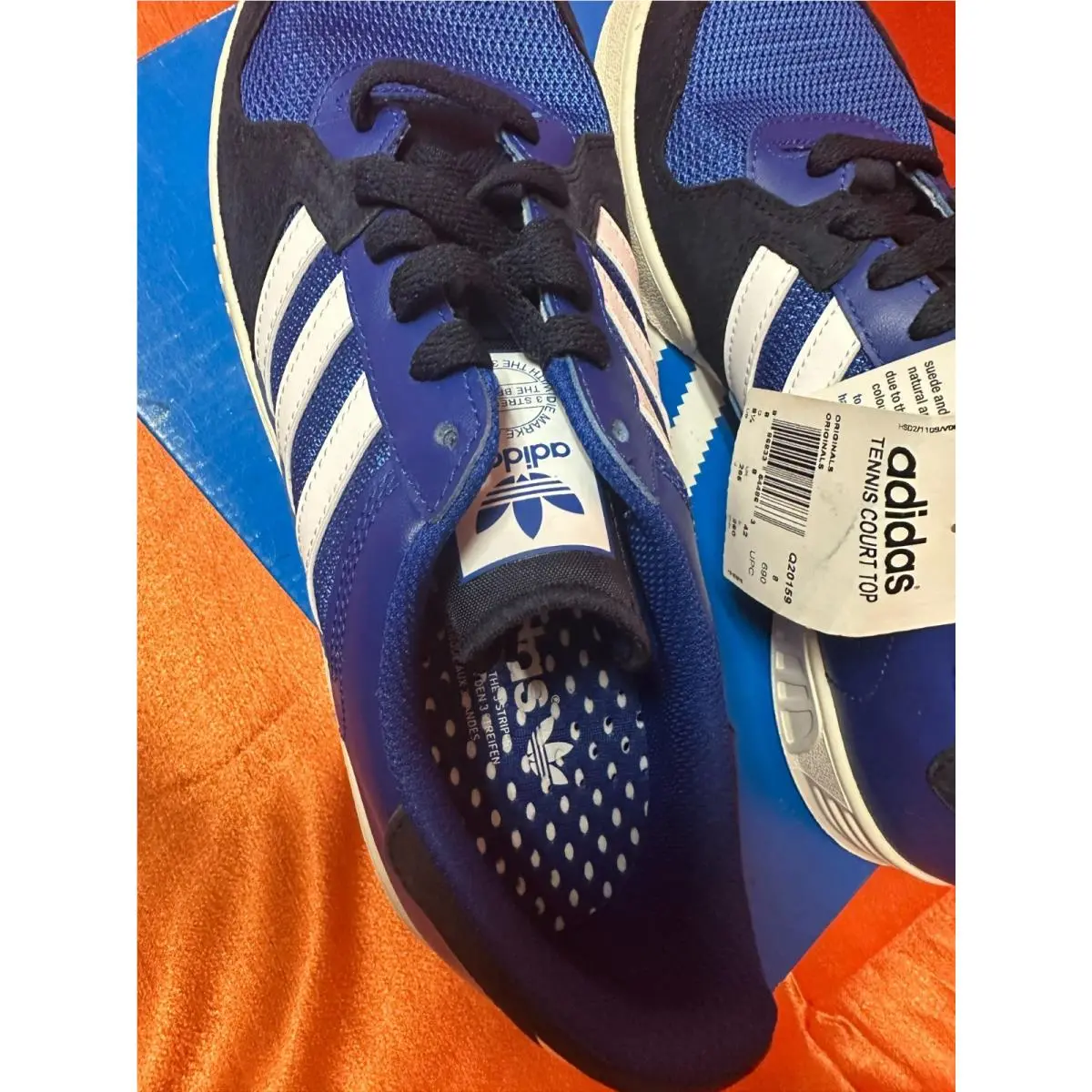Adidas shoes - adidas Tennis Court Top - Tennis Court Top - Q20159 - Blue 1