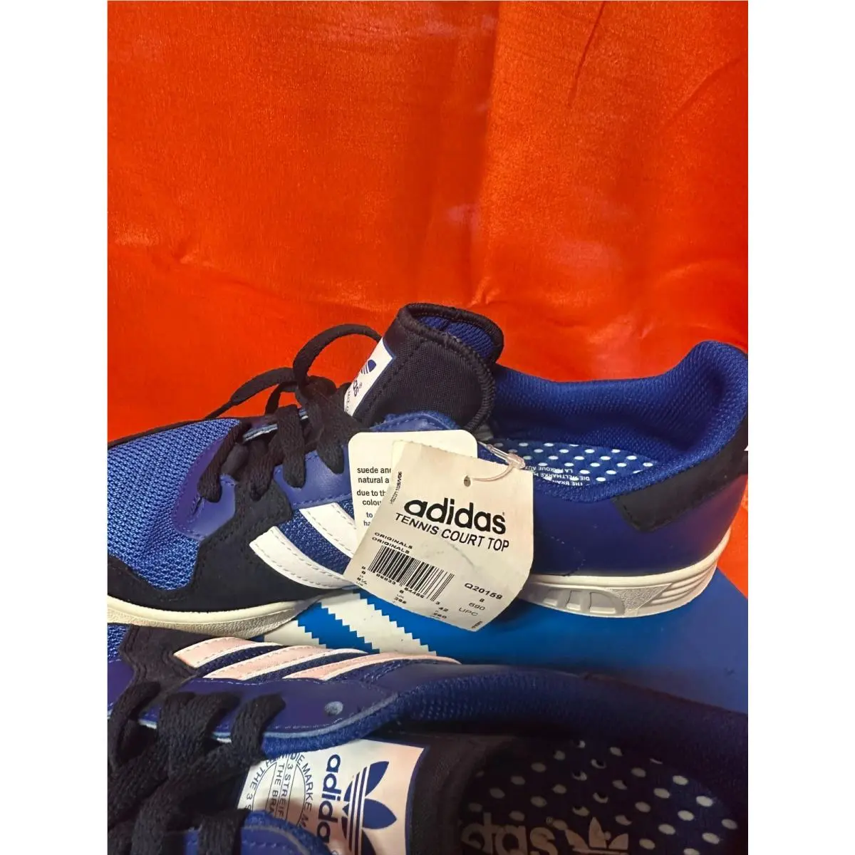 Adidas shoes - adidas Tennis Court Top - Tennis Court Top - Q20159 - Blue 3