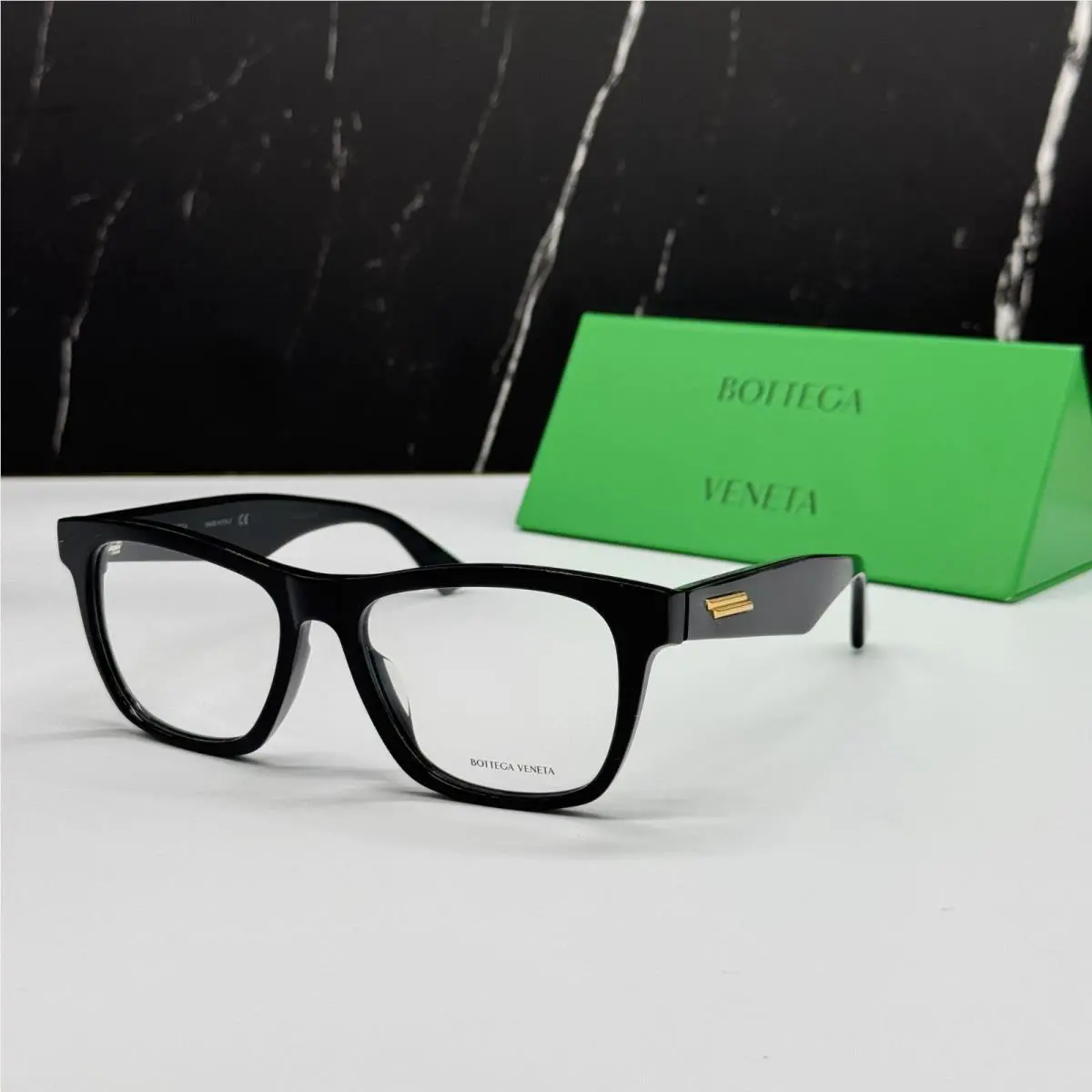 Bottega Veneta BV1120OA 001 Black Square Women Eyeglasses