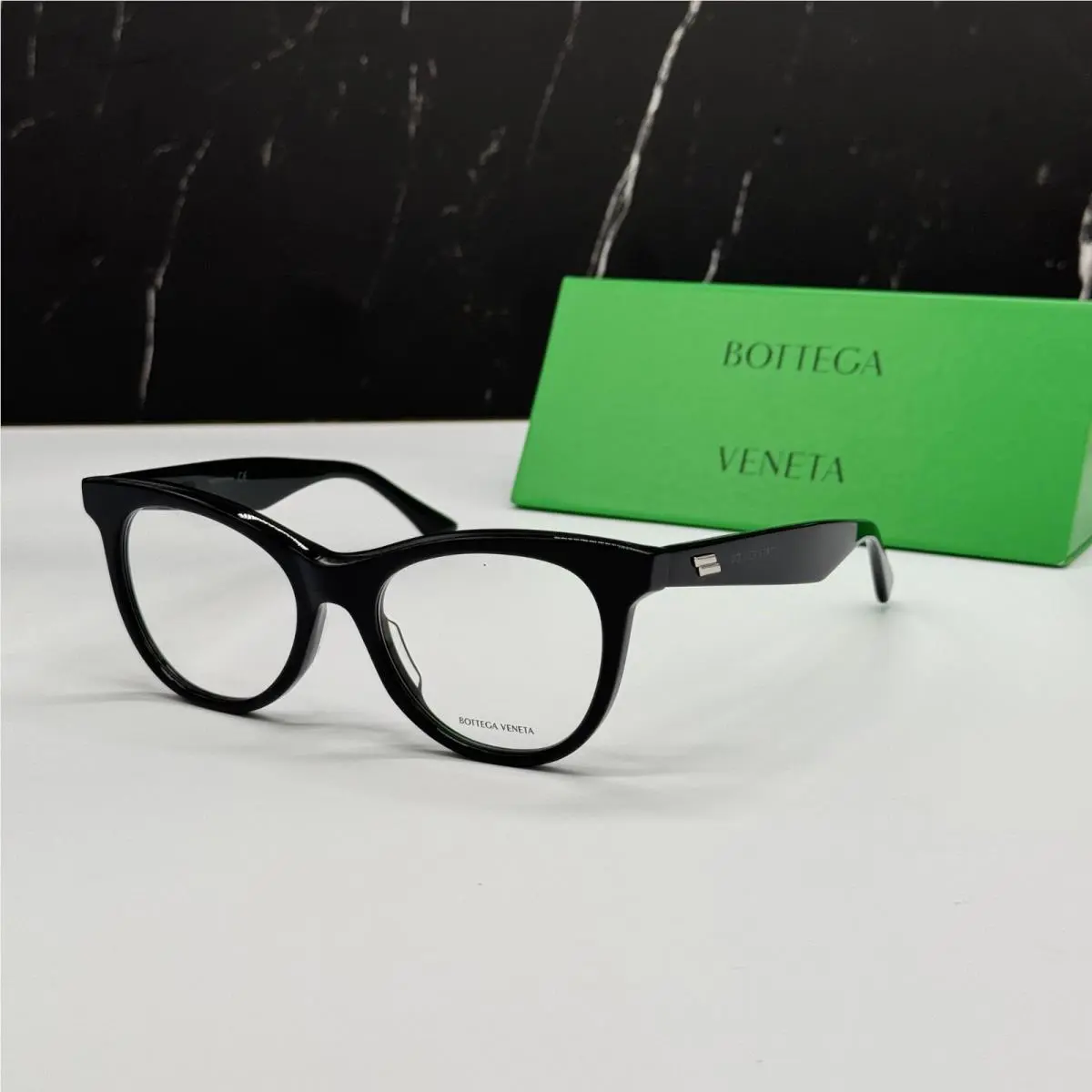 Bottega Veneta BV1064O 001 Black Women Eyeglasses