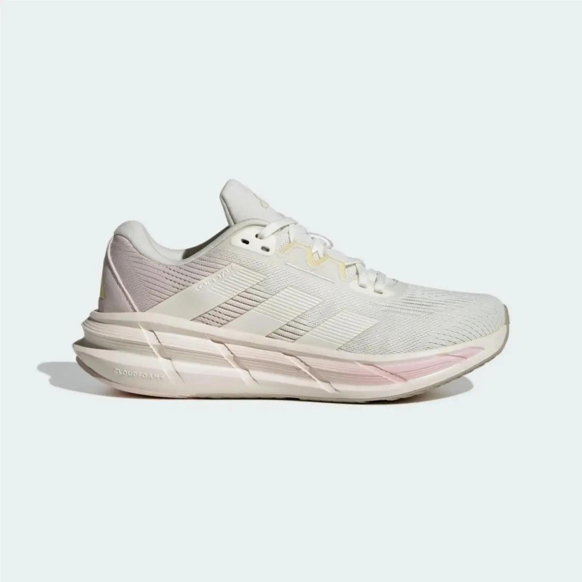 Adidas Questar 3 `cream Pink` Gray/pink ID8741 Women`s Size 8