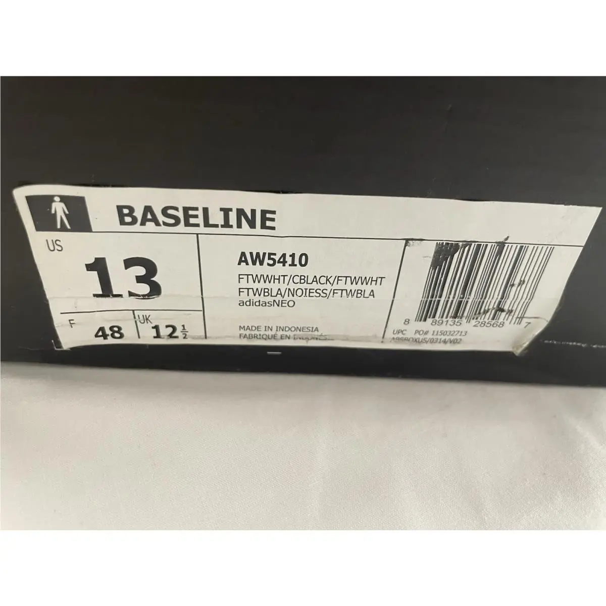 Adidas shoes - Baseline k - Baseline - AW5410 - White 8