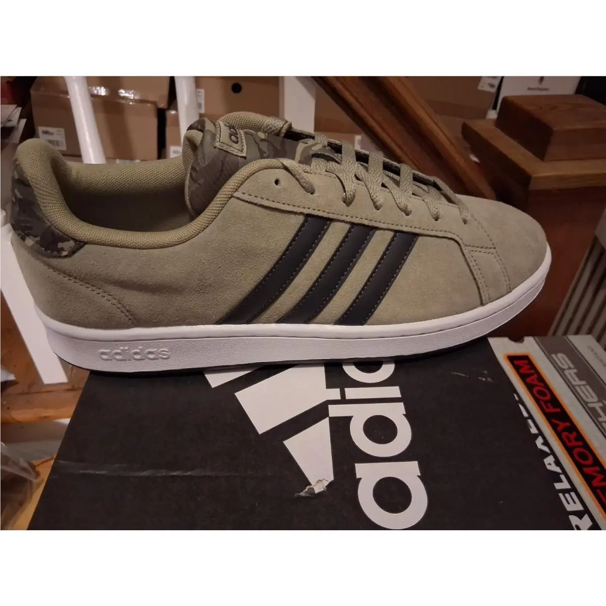 Adidas Grand Court Men`s Sneakers Size 12M