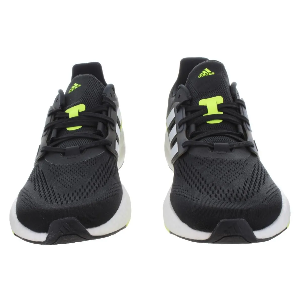 Adidas shoes - adidas PureBoost 22 - PureBoost - HQ1449 - Core Black, Solar Yellow, Cloud White 3