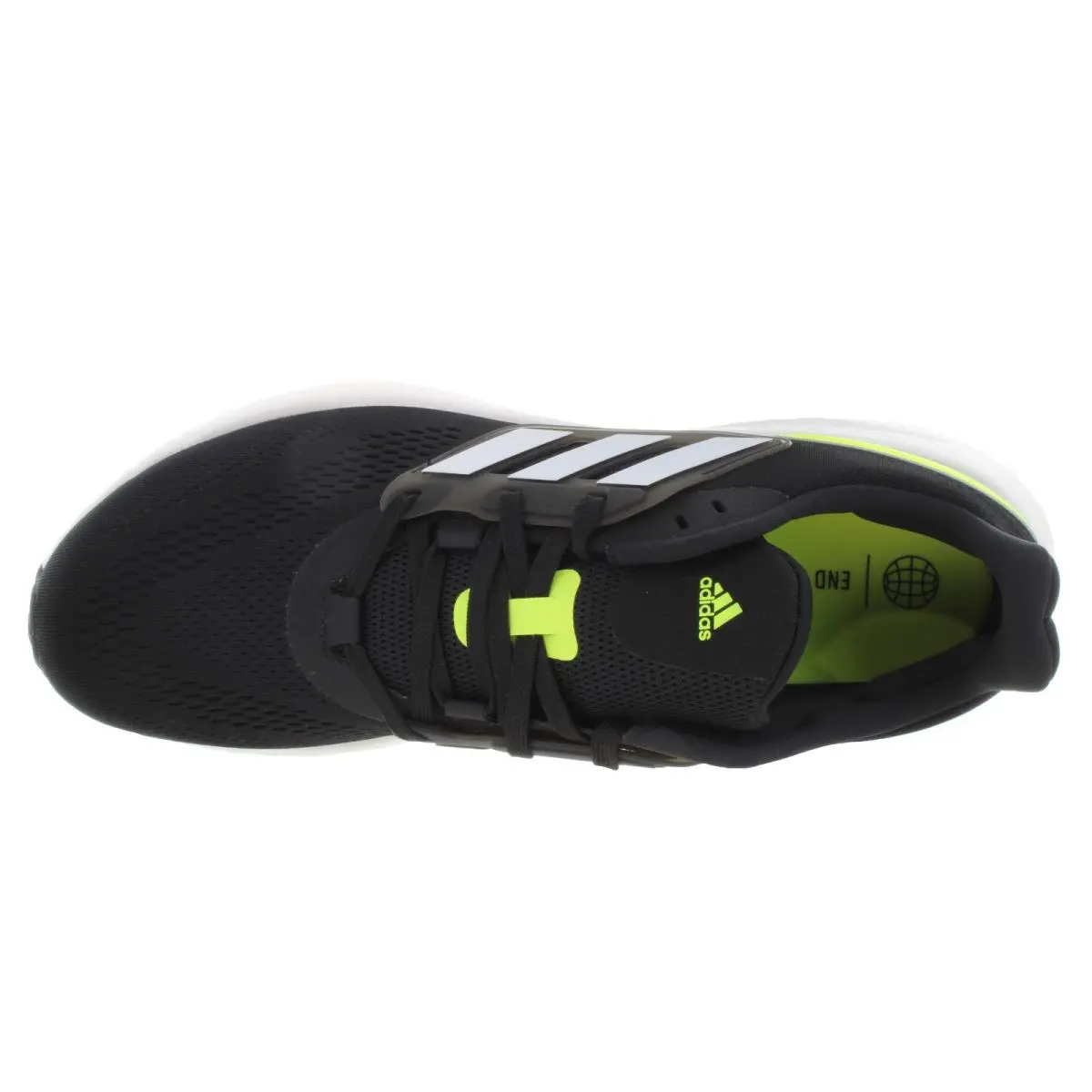 Adidas shoes - adidas PureBoost 22 - PureBoost - HQ1449 - Core Black, Solar Yellow, Cloud White 5