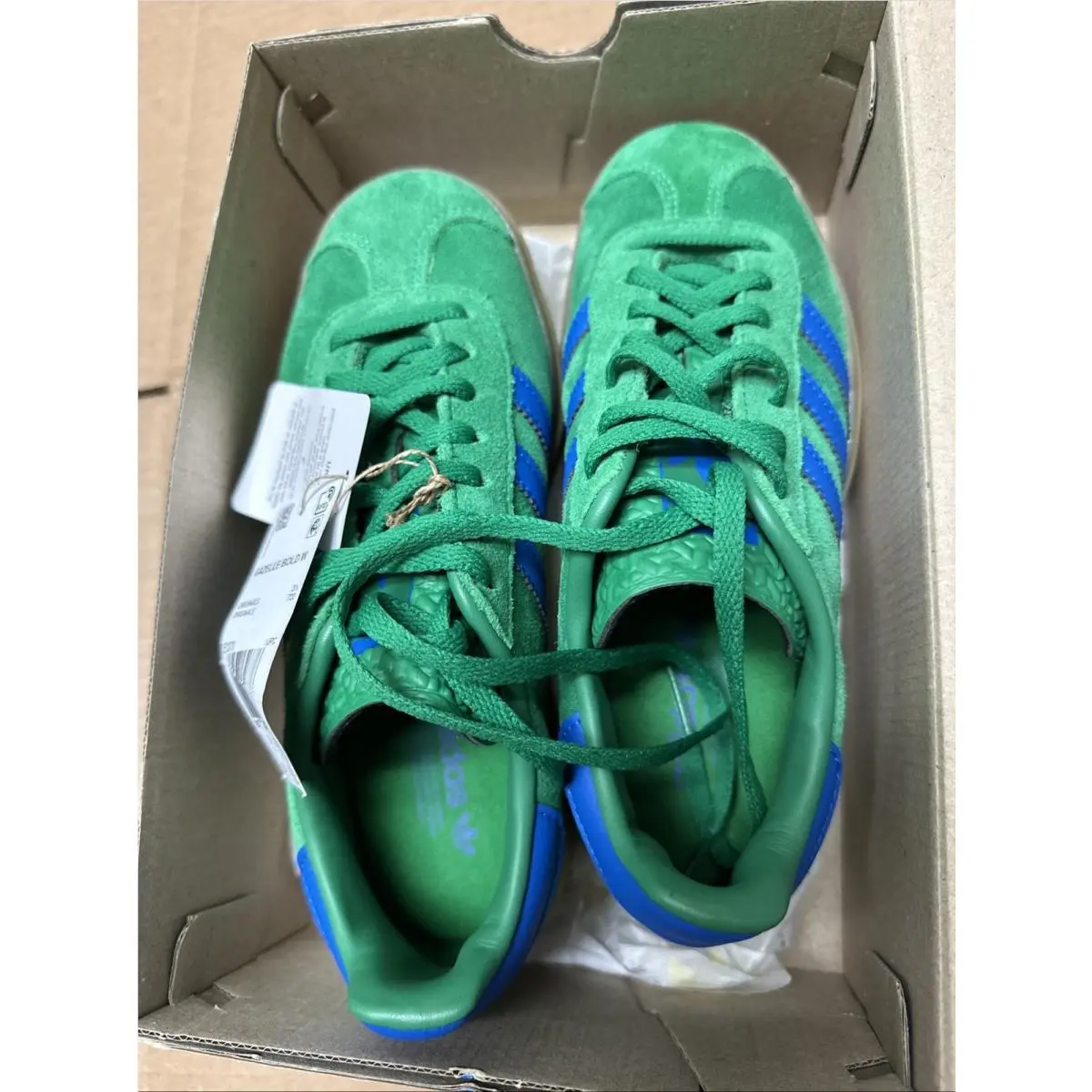 Adidas shoes - adidas Originals Gazelle - Originals Gazelle - Green/Blue 1