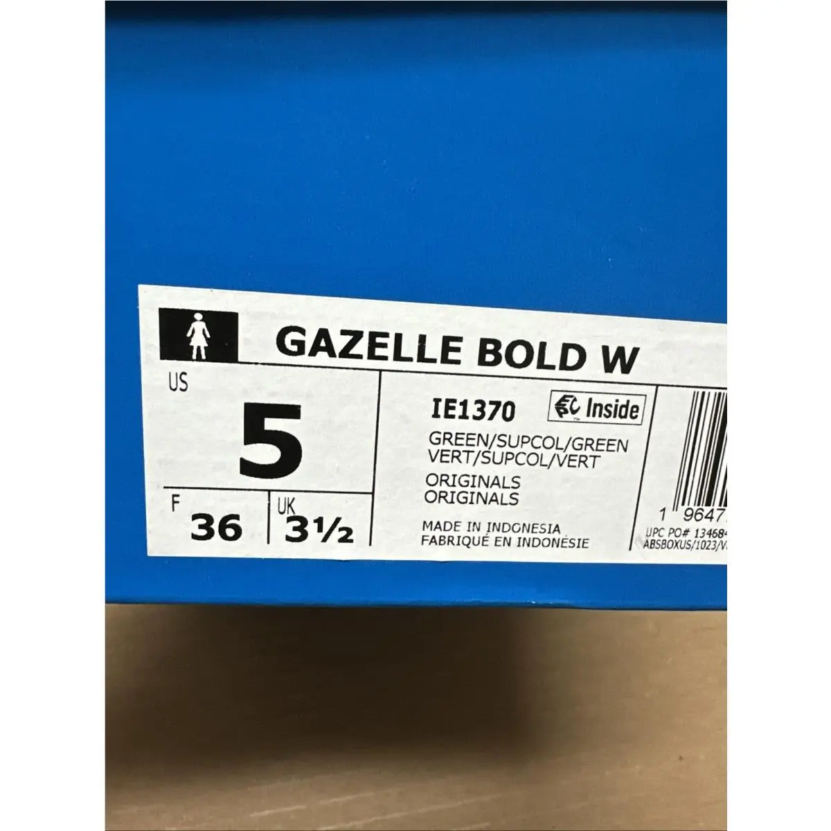 Adidas shoes - adidas Originals Gazelle - Originals Gazelle - Green/Blue 4