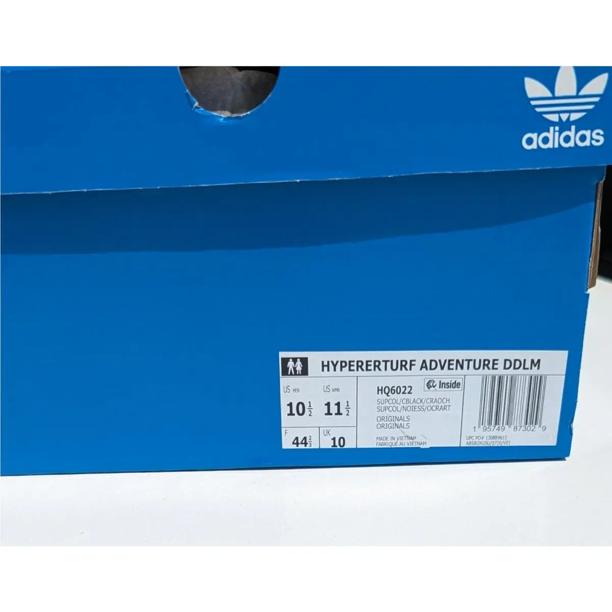 Adidas shoes - adidas Hyperturf - Hyperturf - HQ6022 - Brown 9