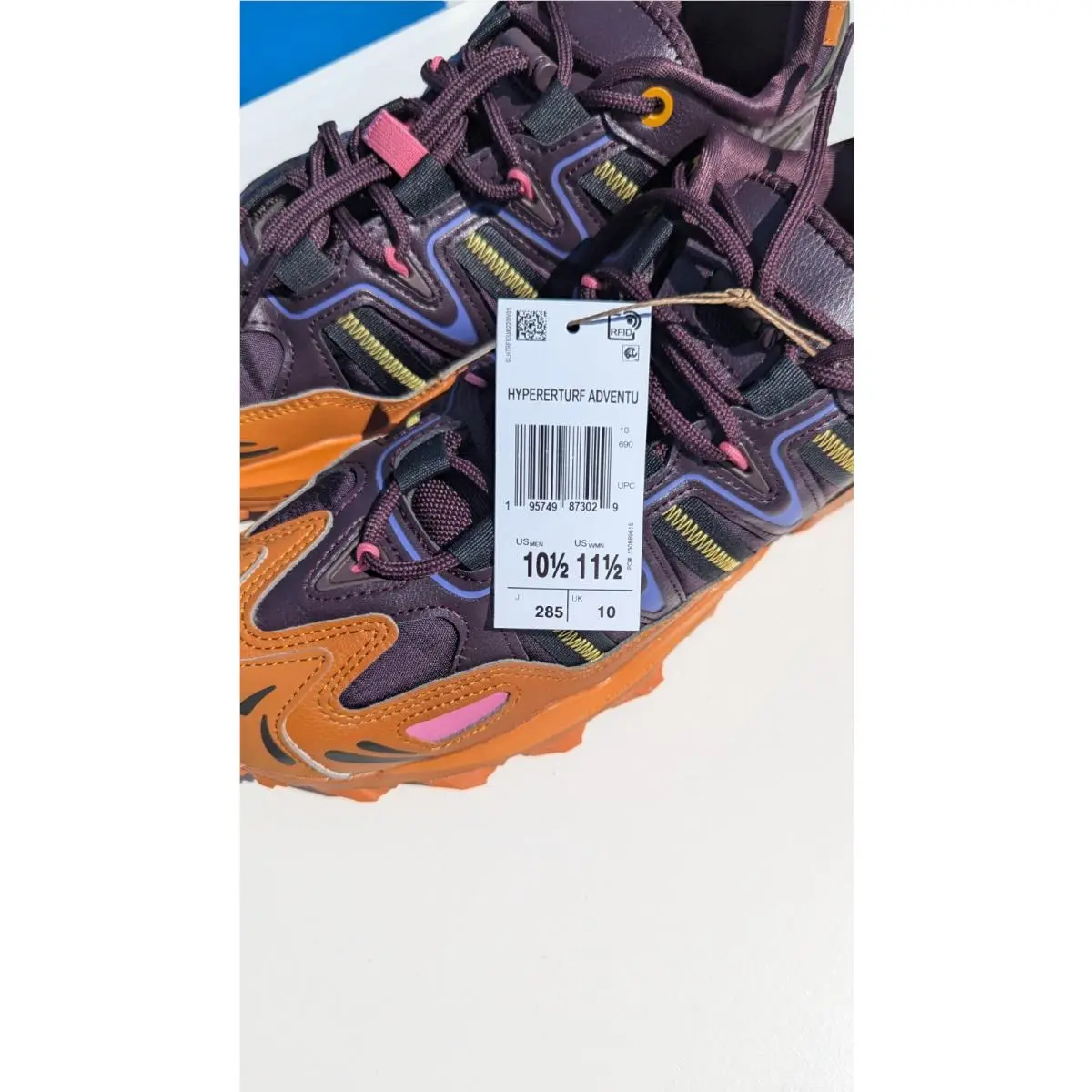 Adidas shoes - adidas Hyperturf - Hyperturf - HQ6022 - Brown 2