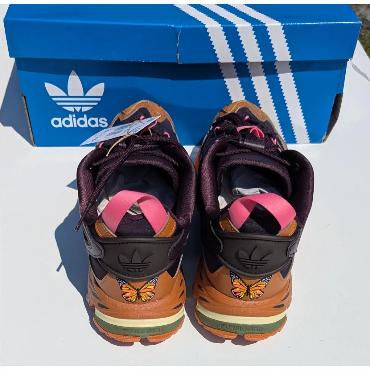 Adidas shoes - adidas Hyperturf - Hyperturf - HQ6022 - Brown 3