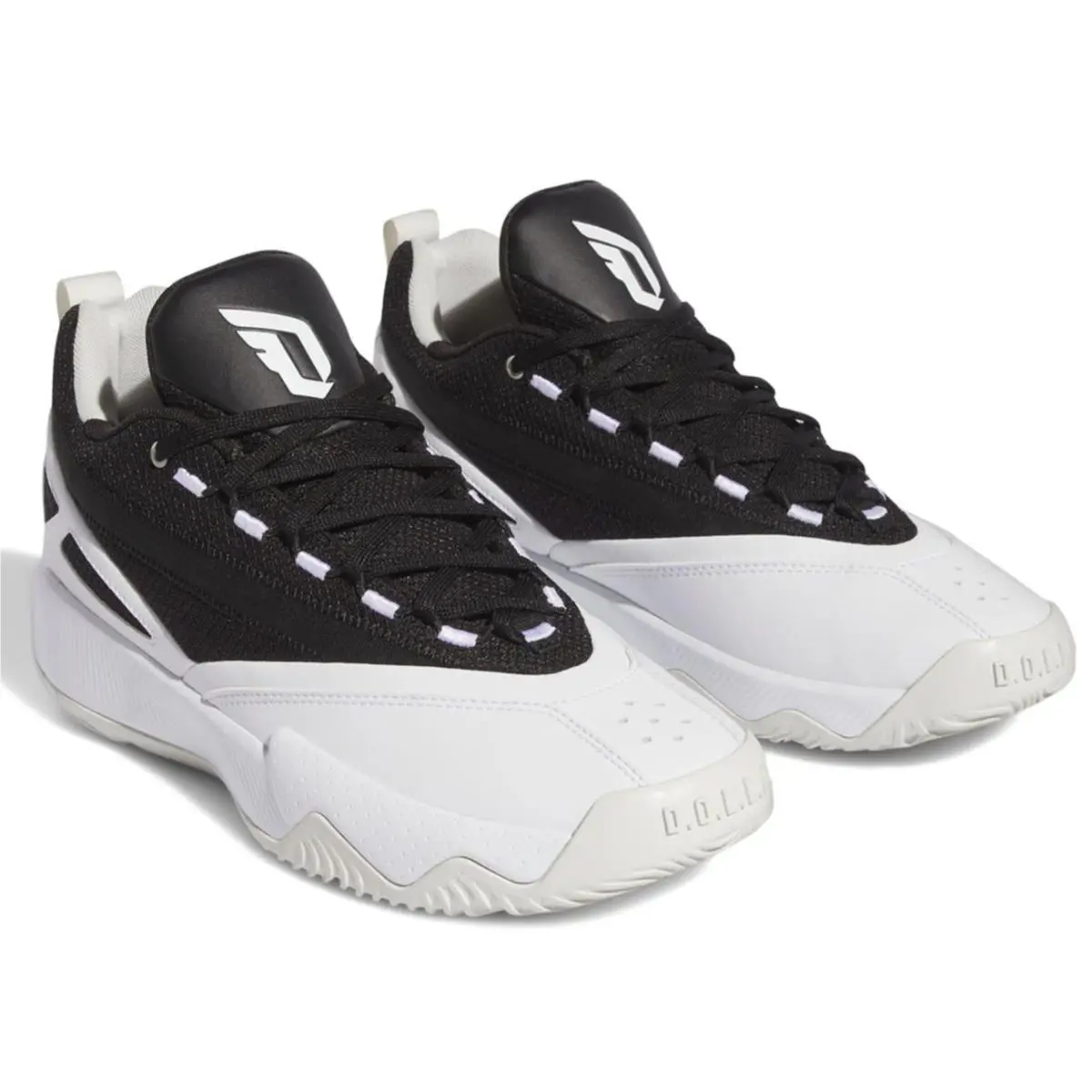 Adidas Dame Certified 2 White/black/orbit Grey Men`s 11.5 Medium - Red