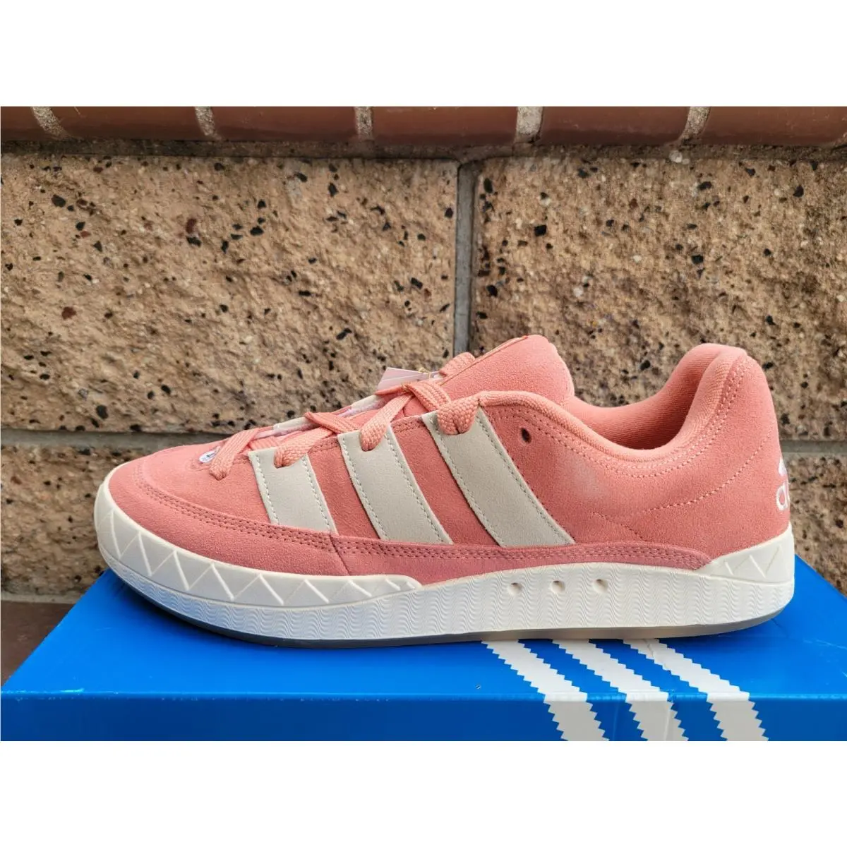 Men`s Originals Adimatic Wonder Clay - White Skate Shoes Size 12 by Adidas