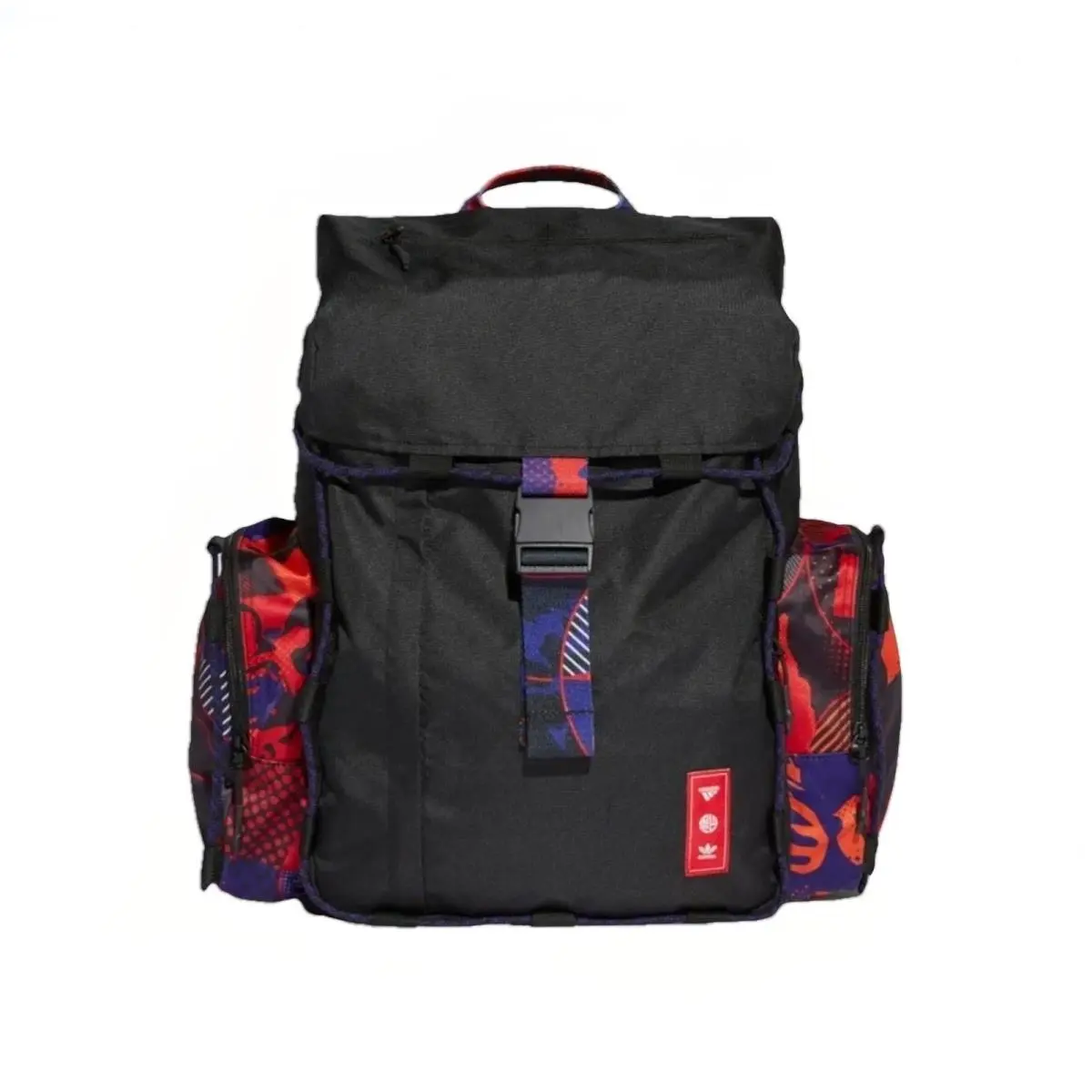 Adidas Unisex Toploader Backpack Travel/gym/sports Bag Black/multicolor GT6662