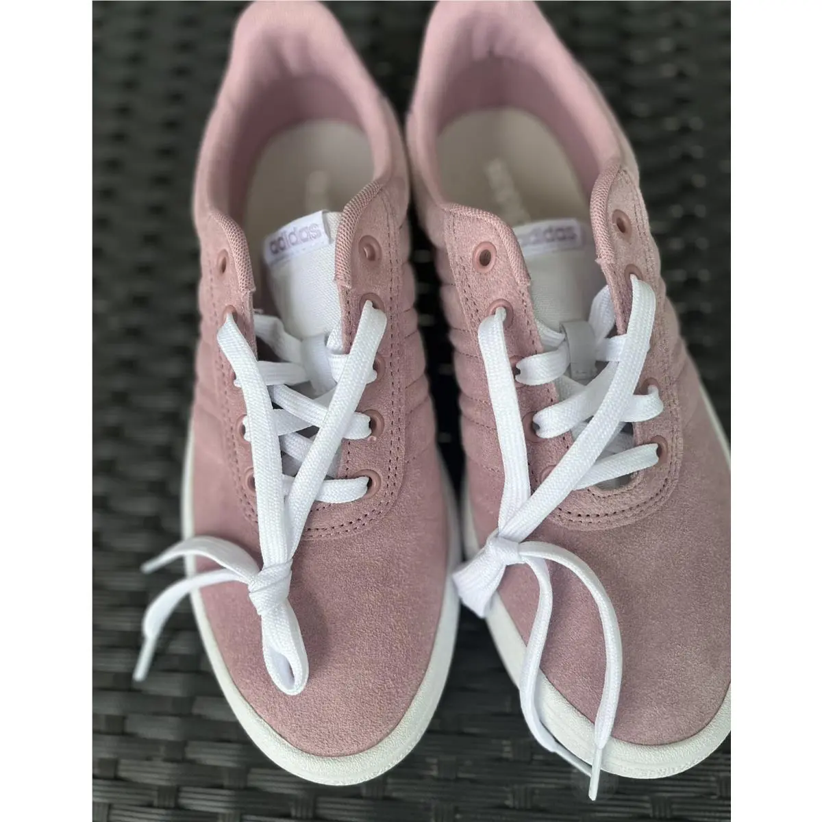 Adidas Vulcraid3R Almost Pink White Women Skate Boarding Shoes GW9181 Size 8.5