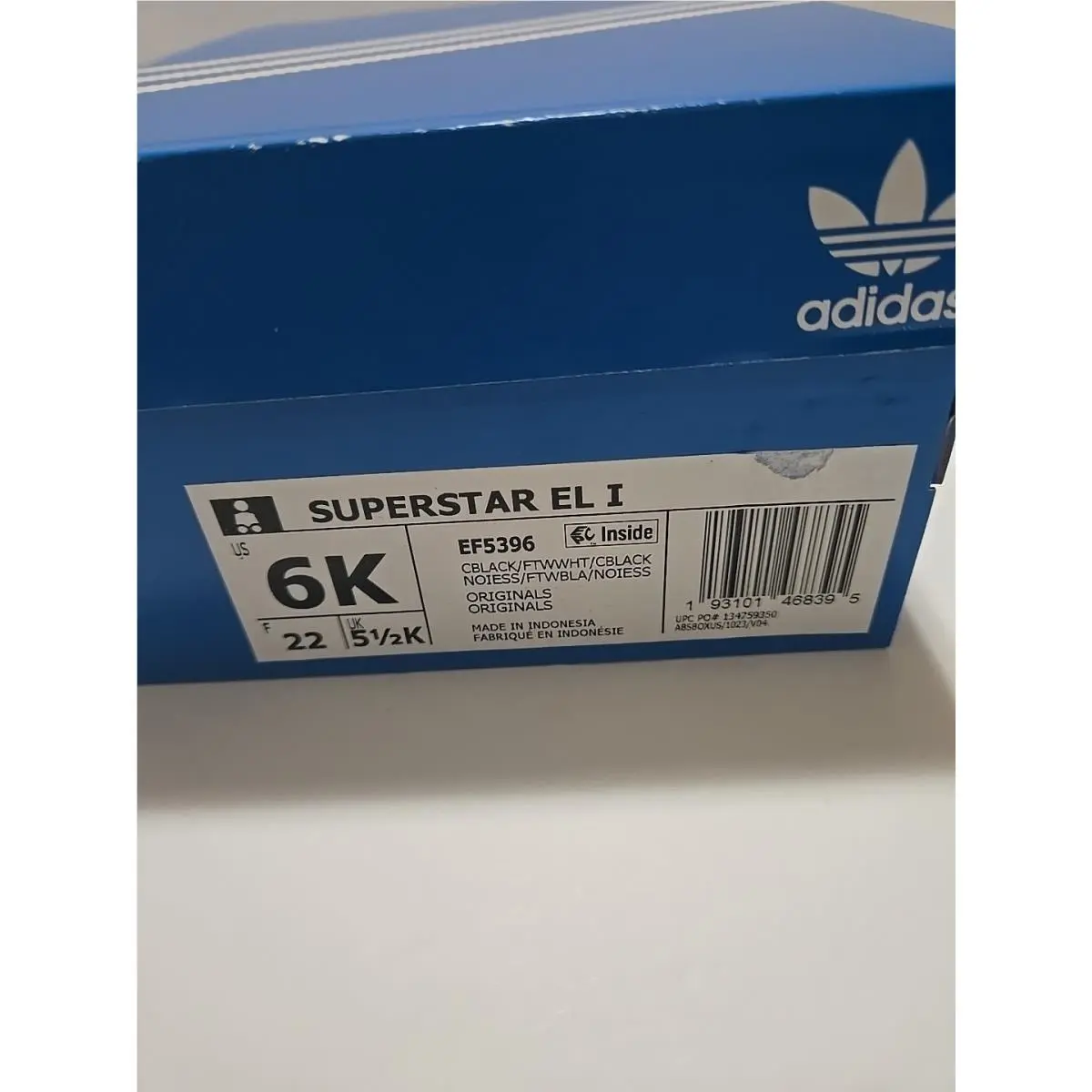Adidas shoes - superstar EL I - superstar - Black (UPC: 193101468395) 6