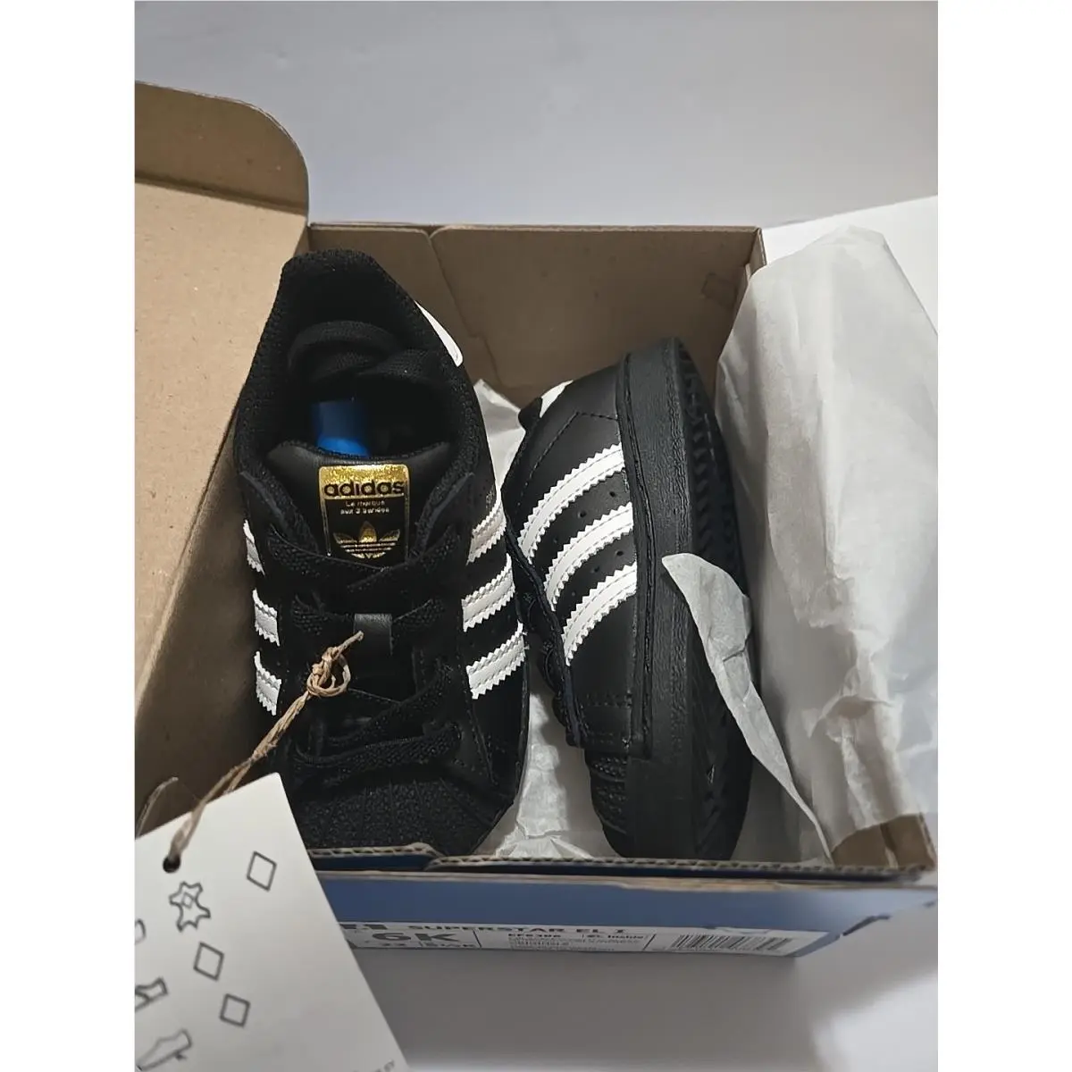 Adidas shoes - superstar EL I - superstar - Black (UPC: 193101468395) 8