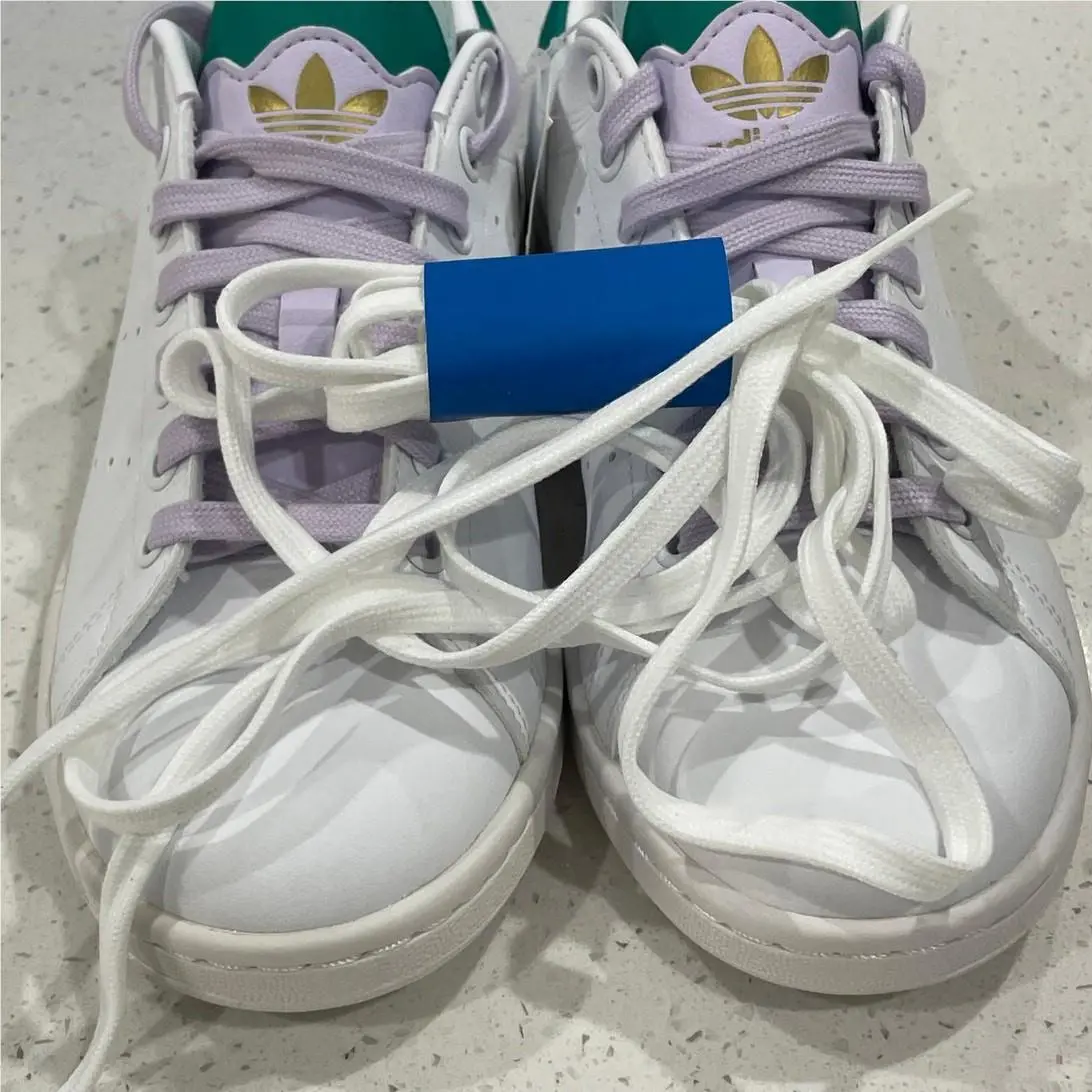 Adidas shoes - adidas Stan Smith - Stan Smith - H03942 - Cloud White-Purple Tint-Hale Mint (UPC: 191985339862) 8