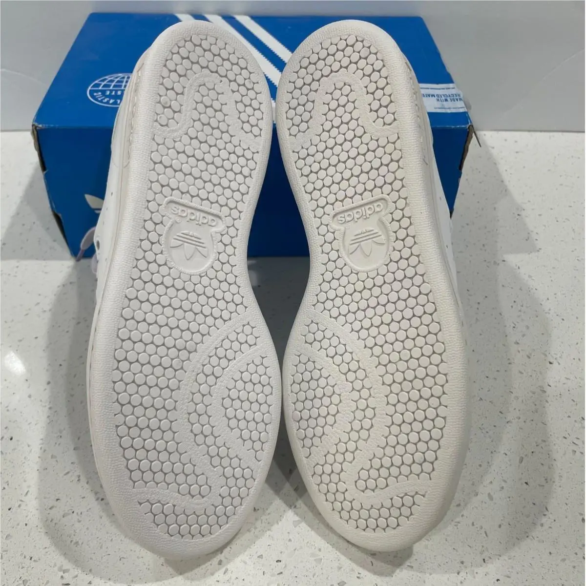 Adidas shoes - adidas Stan Smith - Stan Smith - H03942 - Cloud White-Purple Tint-Hale Mint (UPC: 191985339862) 6