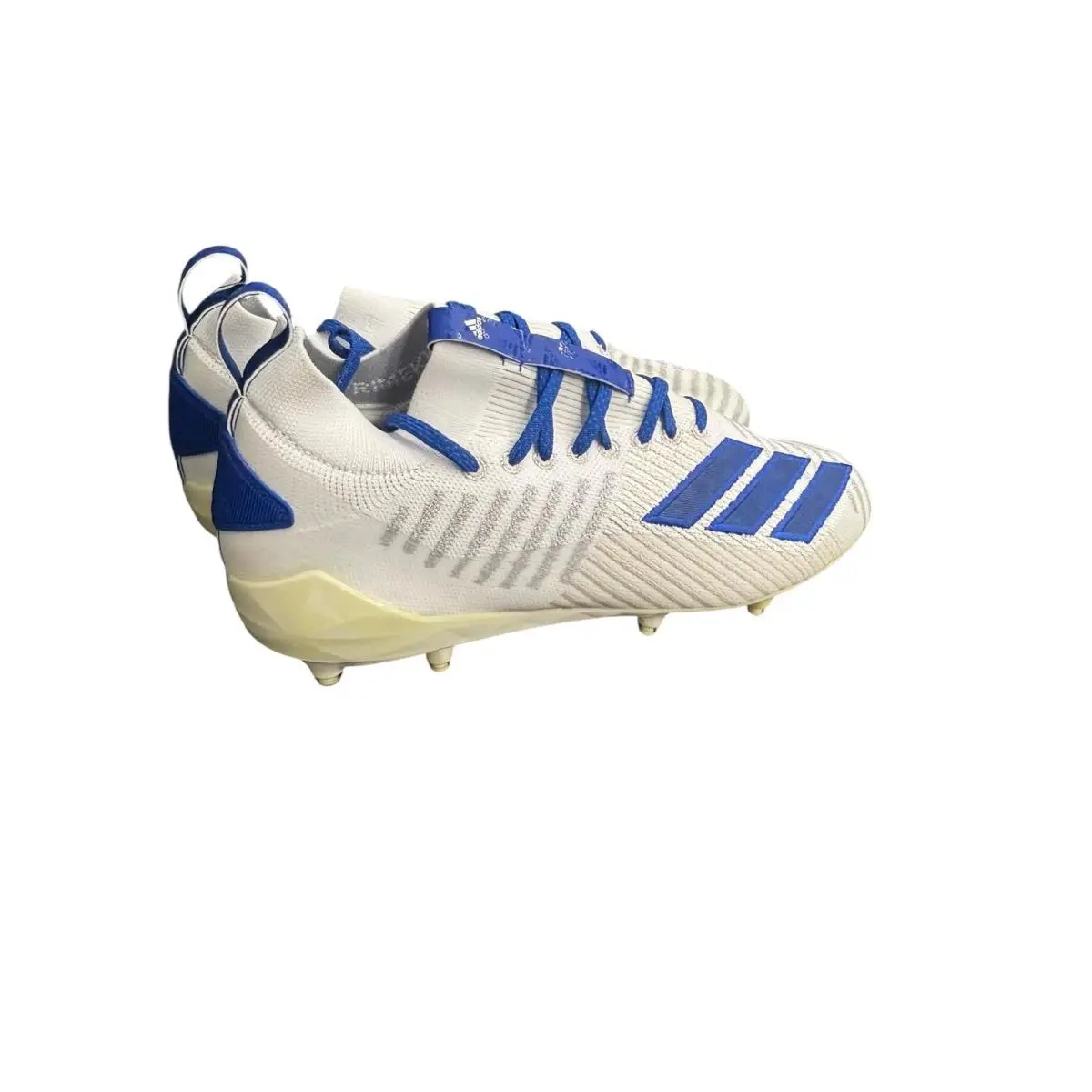 Adidas shoes - SM Adizero 8.0 Primeknit - Adizero Primeknit - EE9956 - White Blue Stripe (UPC: 191531110563) 6
