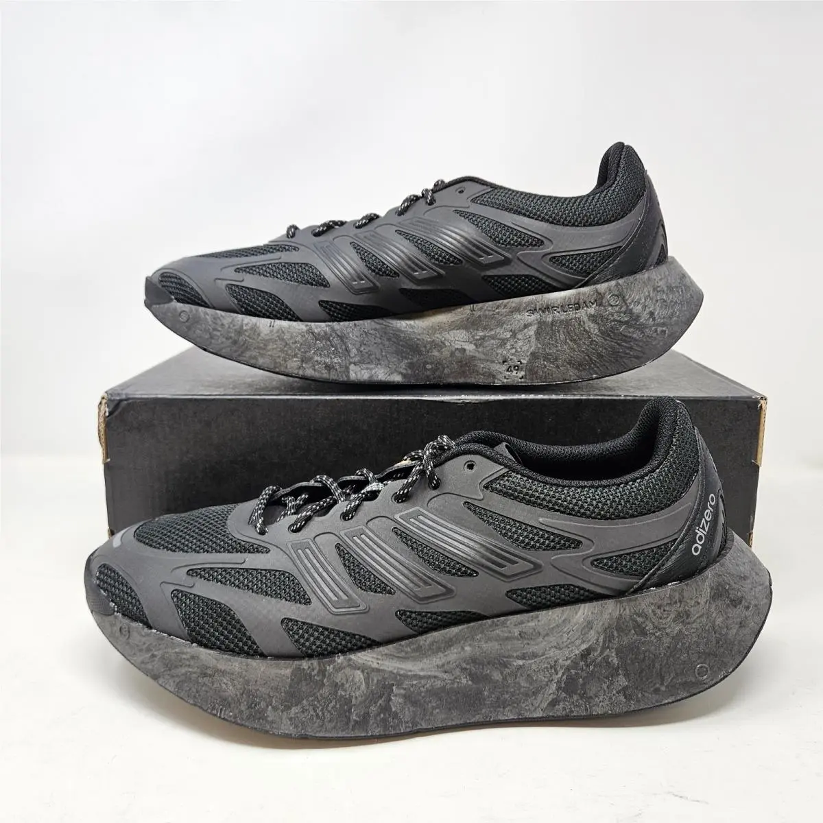 Adidas Adizero Aruku `black Iron Metallic` / IH0972 / Size 5 Mens - 6 Womens