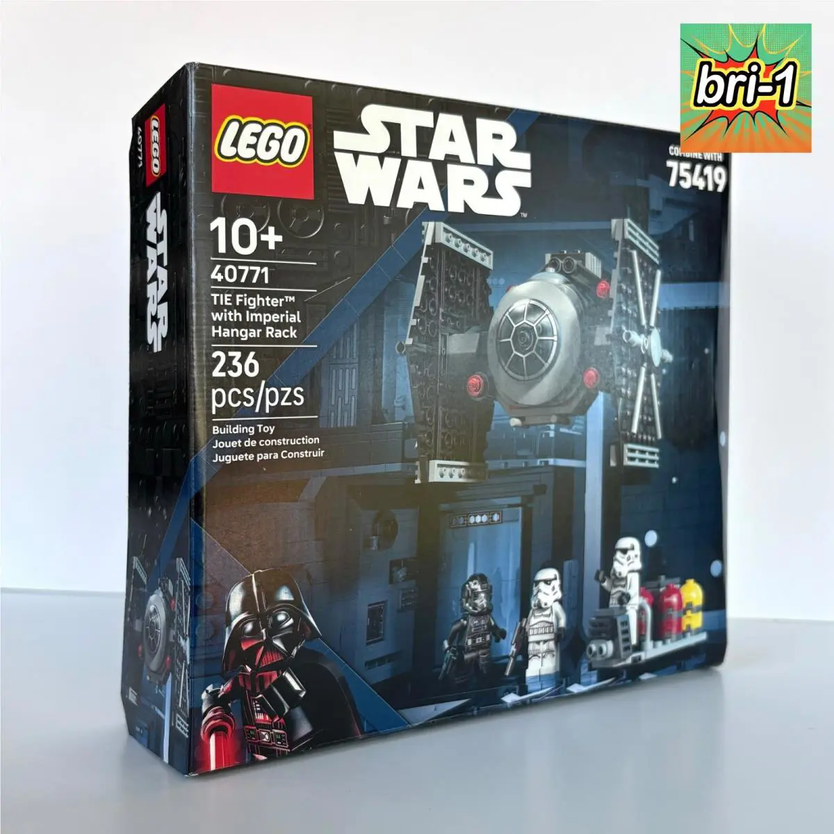 Lego Star Wars 4/5/6: Tie Fighter with Imperial Hanger Rack 40771 2025 75419