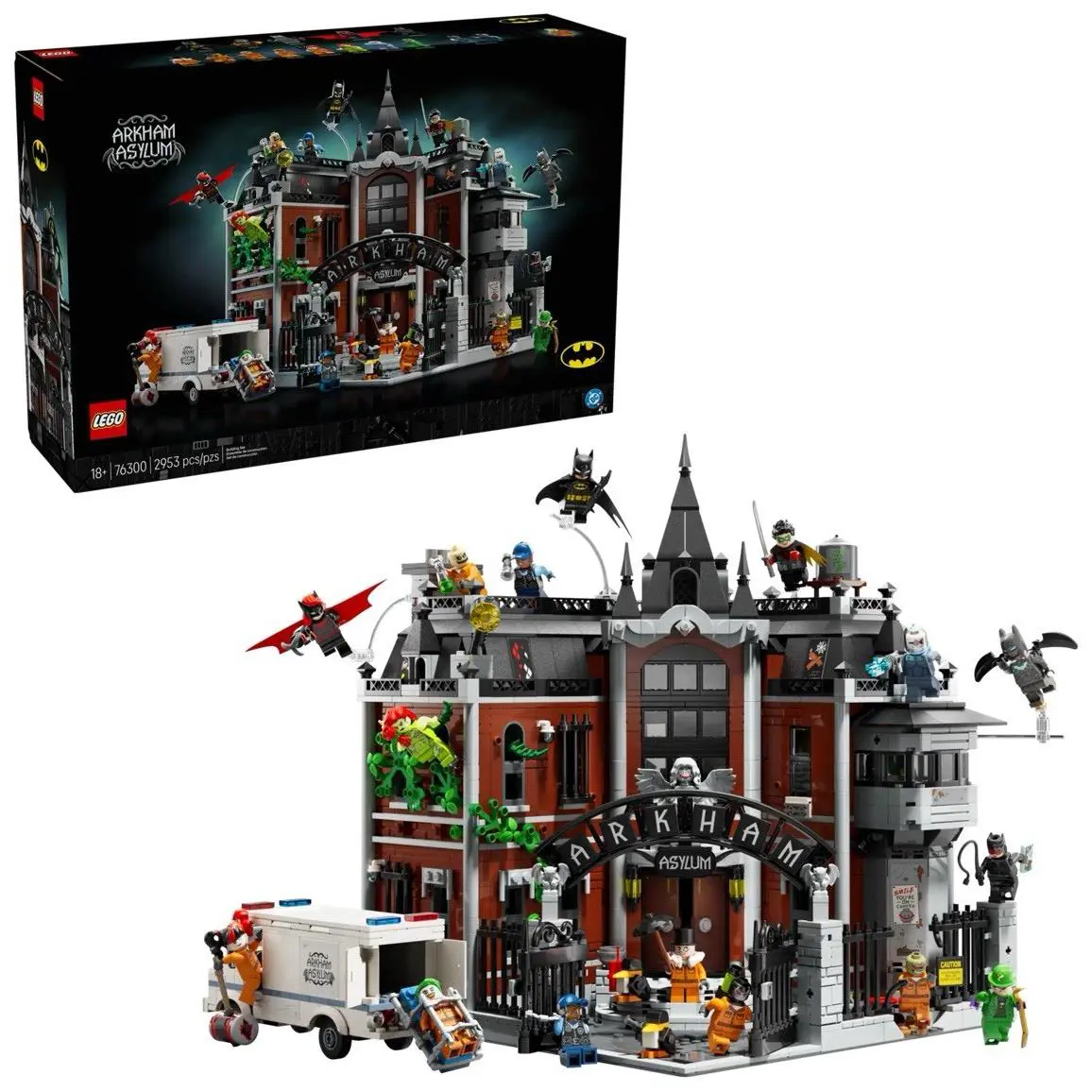 Lego Batman Arkham Asylum 76300 Exclusive DC Comics