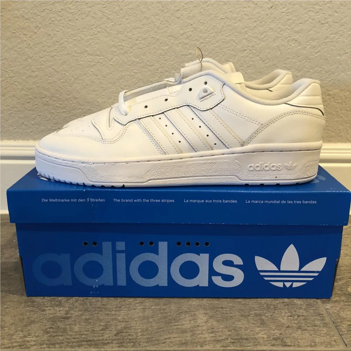 Adidas shoes - adidas Rivalry - Rivalry - Cloud White / Cloud White / Cloud White 1