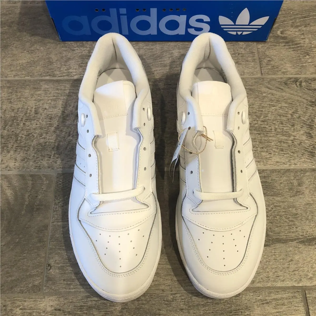 Adidas shoes - adidas Rivalry - Rivalry - Cloud White / Cloud White / Cloud White 4