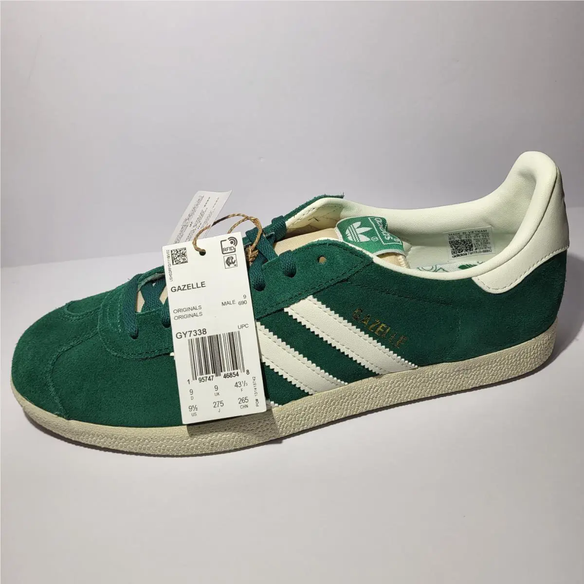 Adidas shoes - adidas Gazelle - Gazelle - GY7338 - Green (UPC: 195747464892) 10