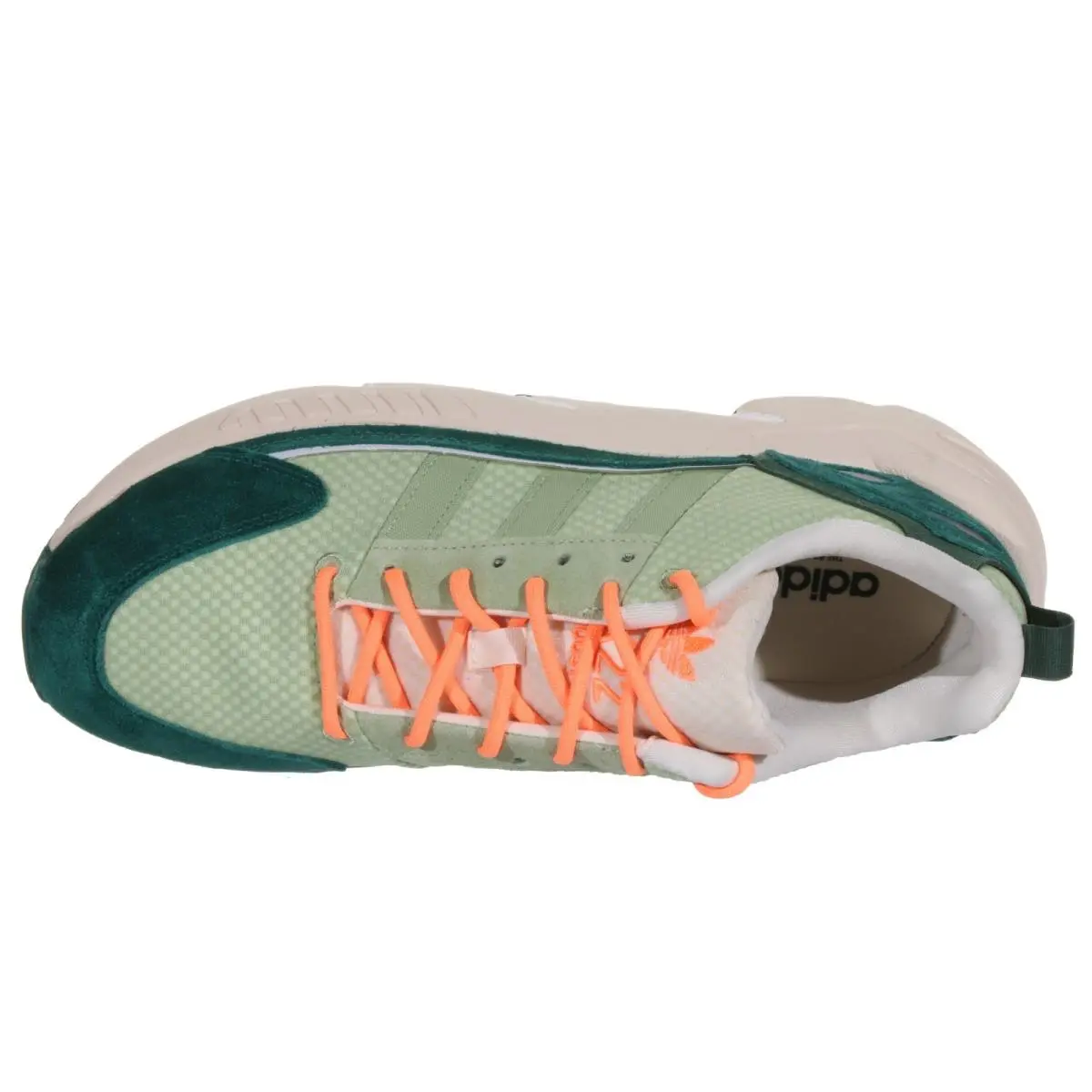 Adidas shoes - Adidas ZX 22 Boost - Boost - GX2035 - Ecru Tint, Magic Lime, Core Green 8