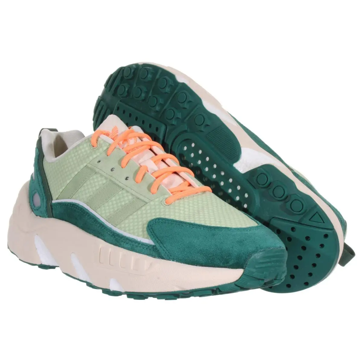 Adidas shoes - Adidas ZX 22 Boost - Boost - GX2035 - Ecru Tint, Magic Lime, Core Green 0