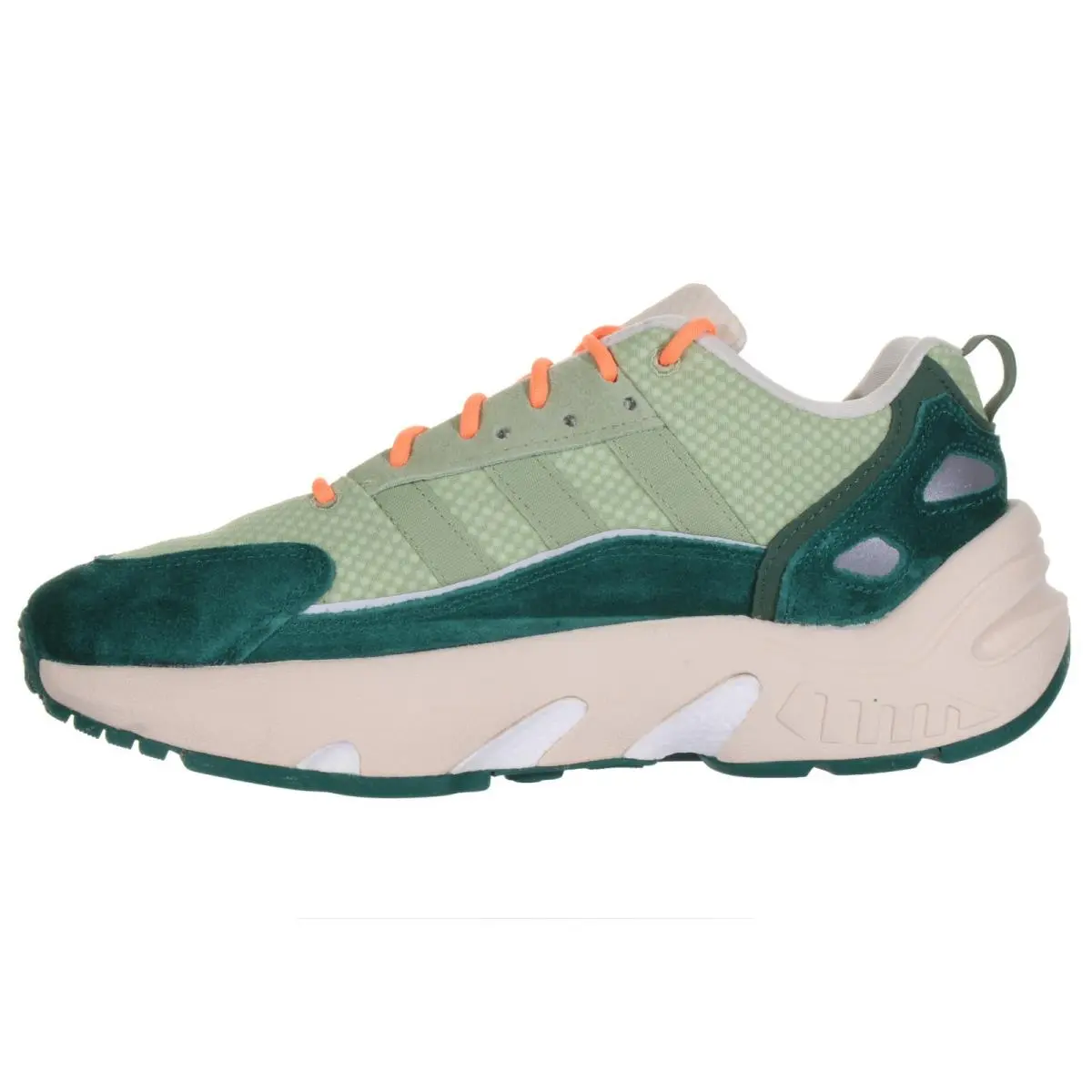 Adidas shoes - Adidas ZX 22 Boost - Boost - GX2035 - Ecru Tint, Magic Lime, Core Green 2