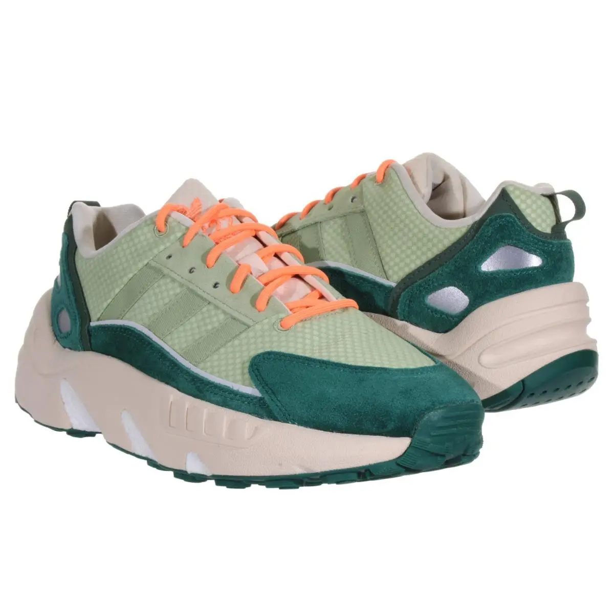 Adidas shoes - Adidas ZX 22 Boost - Boost - GX2035 - Ecru Tint, Magic Lime, Core Green 5