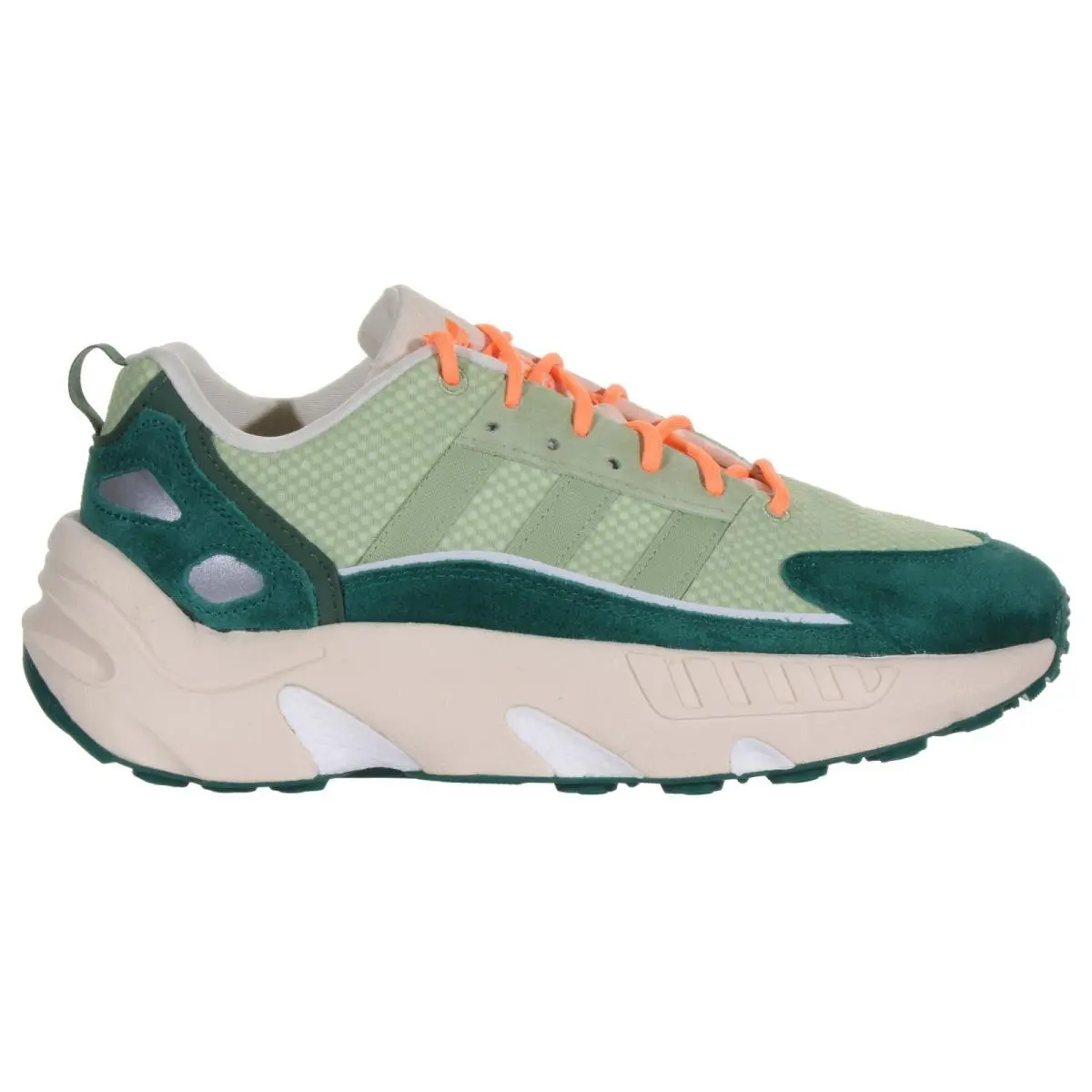 Adidas shoes - Adidas ZX 22 Boost - Boost - GX2035 - Ecru Tint, Magic Lime, Core Green 7