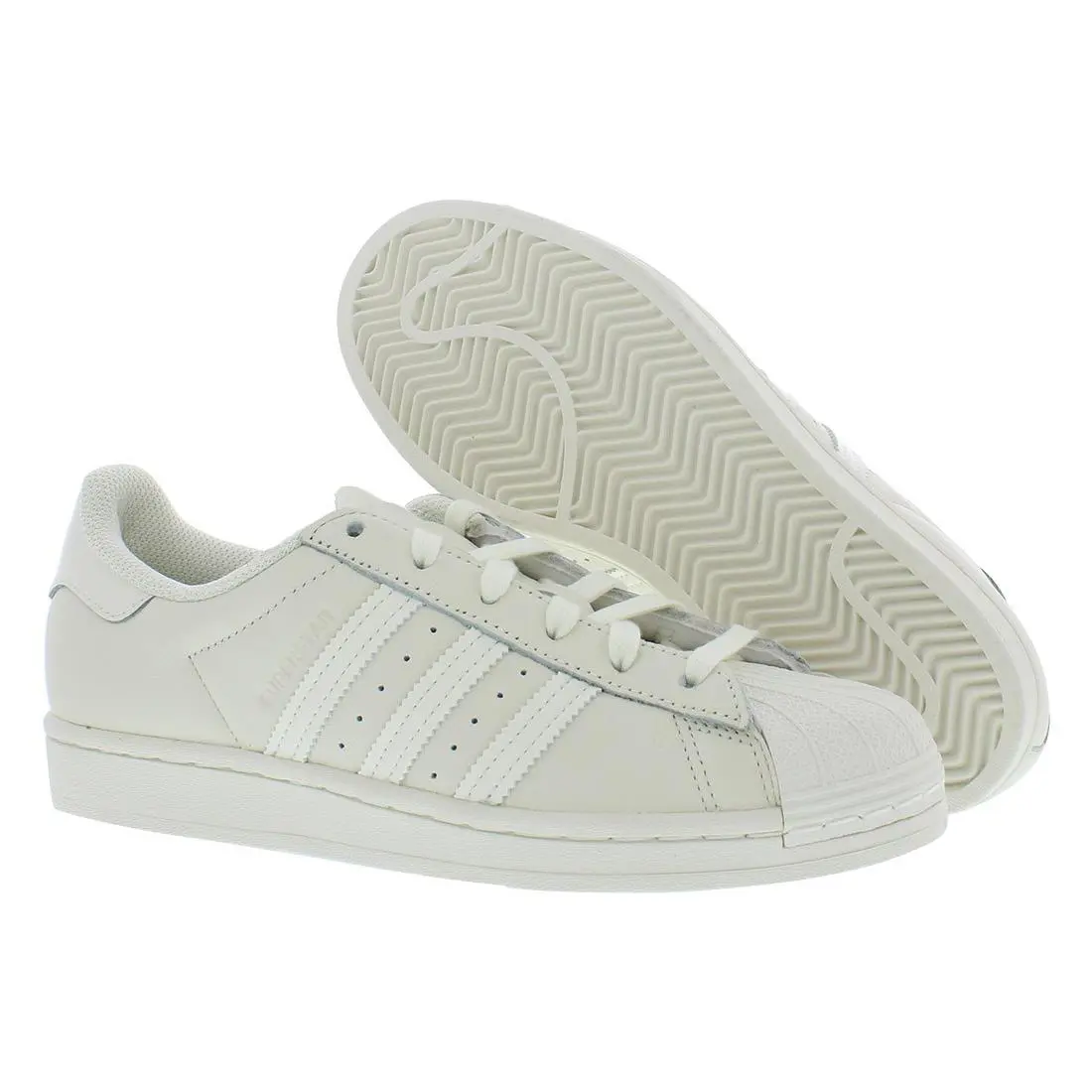 Adidas Superstar Womens Shoes Size 10 Color: Off White/core Black