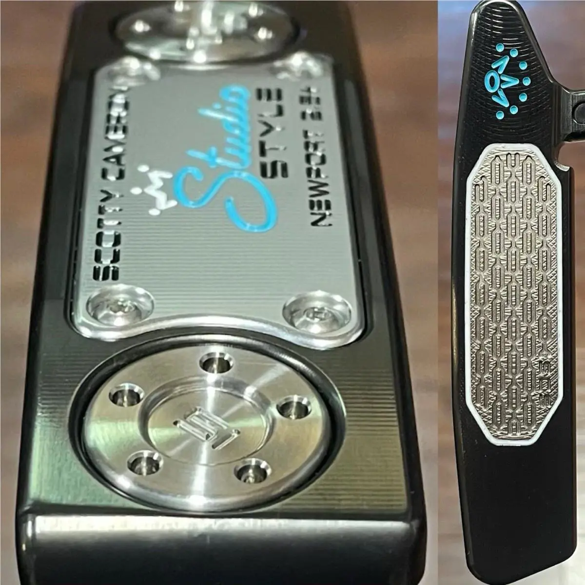 Scotty Cameron  - Studio Style Newport 2.5 Plus - 2025 - Xtreme Dark Finish - DLC - Multicolor, Lie Angle: Black 0