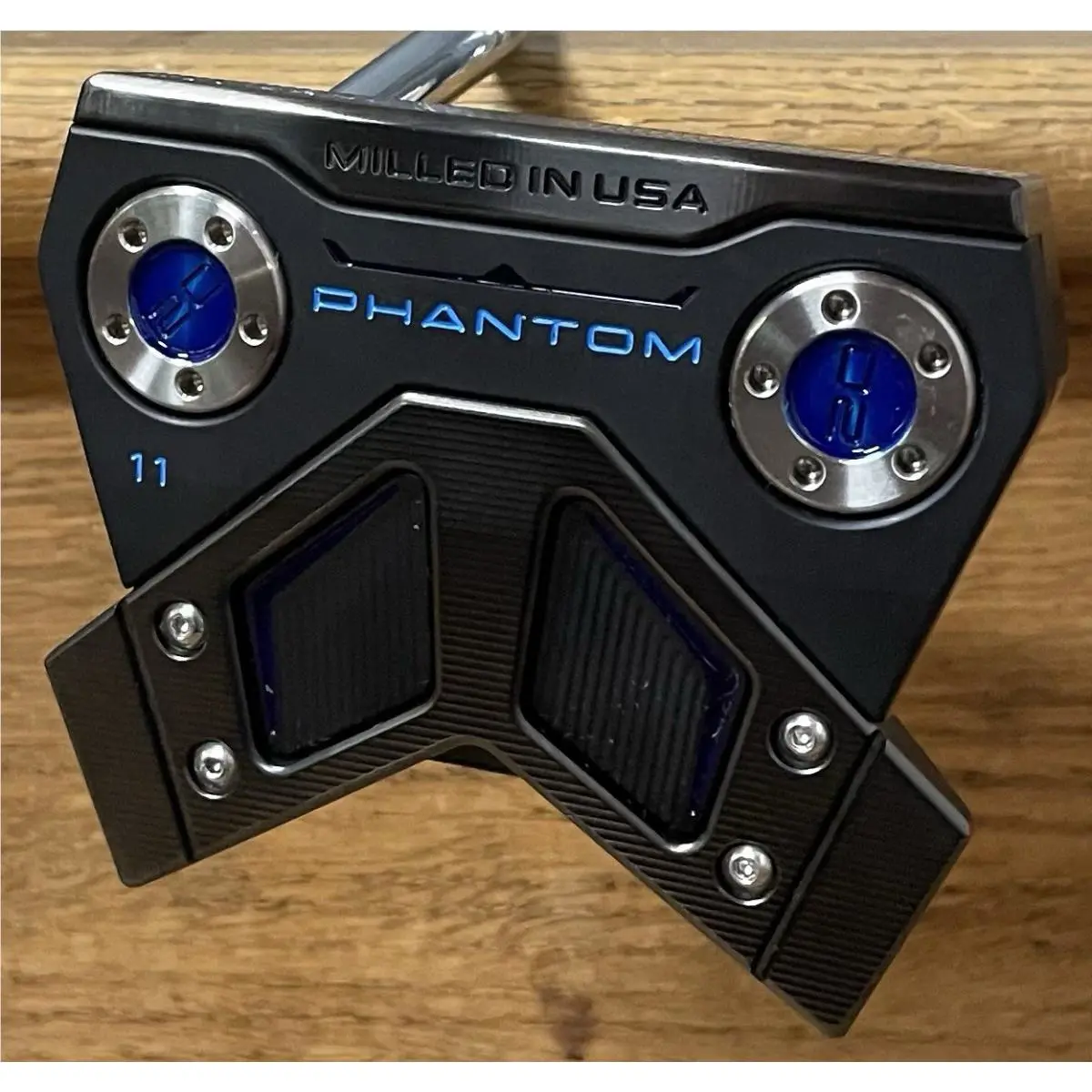 Scotty Cameron  - Phantom 11 - 2025 - Xtreme Dark Finish - DLC - Blue, Lie Angle: Black 0
