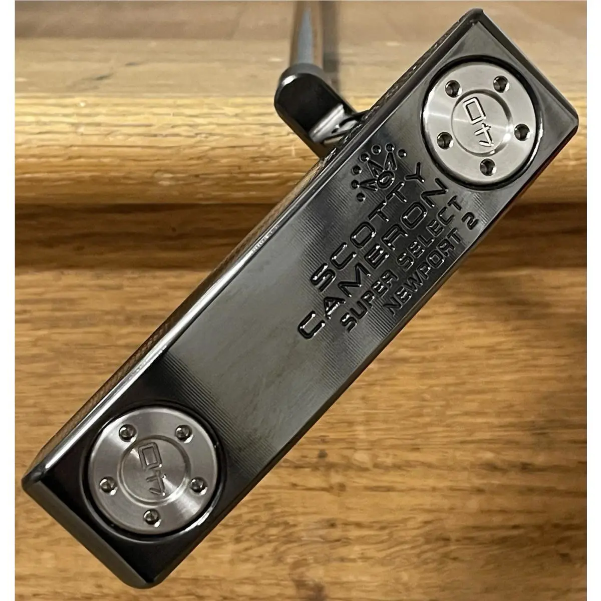 Scotty Cameron  - Super Select Newport 2 - Xtreme Dark Finish - DLC - Black, Lie Angle: Black 2