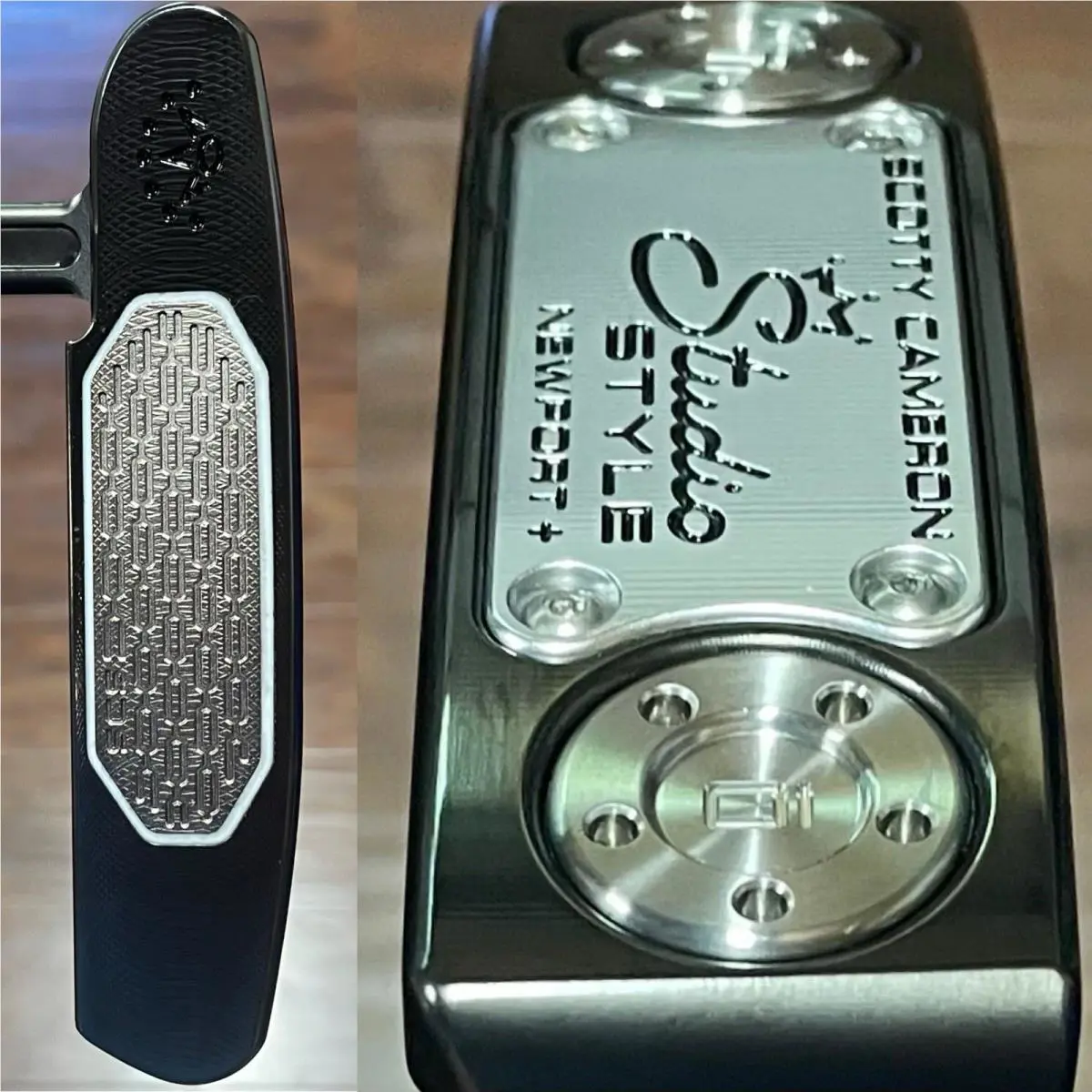 Scotty Cameron  - Studio Style Newport Plus - Stability Shaft - Xtreme Dark - DLC - Black, Lie Angle: Black 1