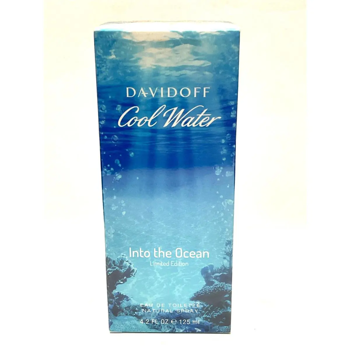 Coolwater Into The Ocean by Davidoff 4.2 OZ For Men Limited Ed