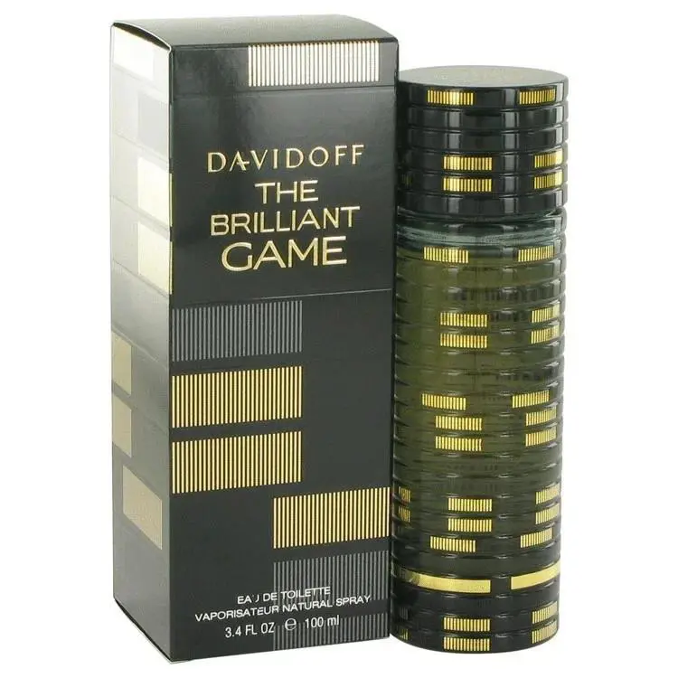 The Brilliant Game Men By Davidoff 3.4oz / 100ml Eau De Toilette Spray Rare