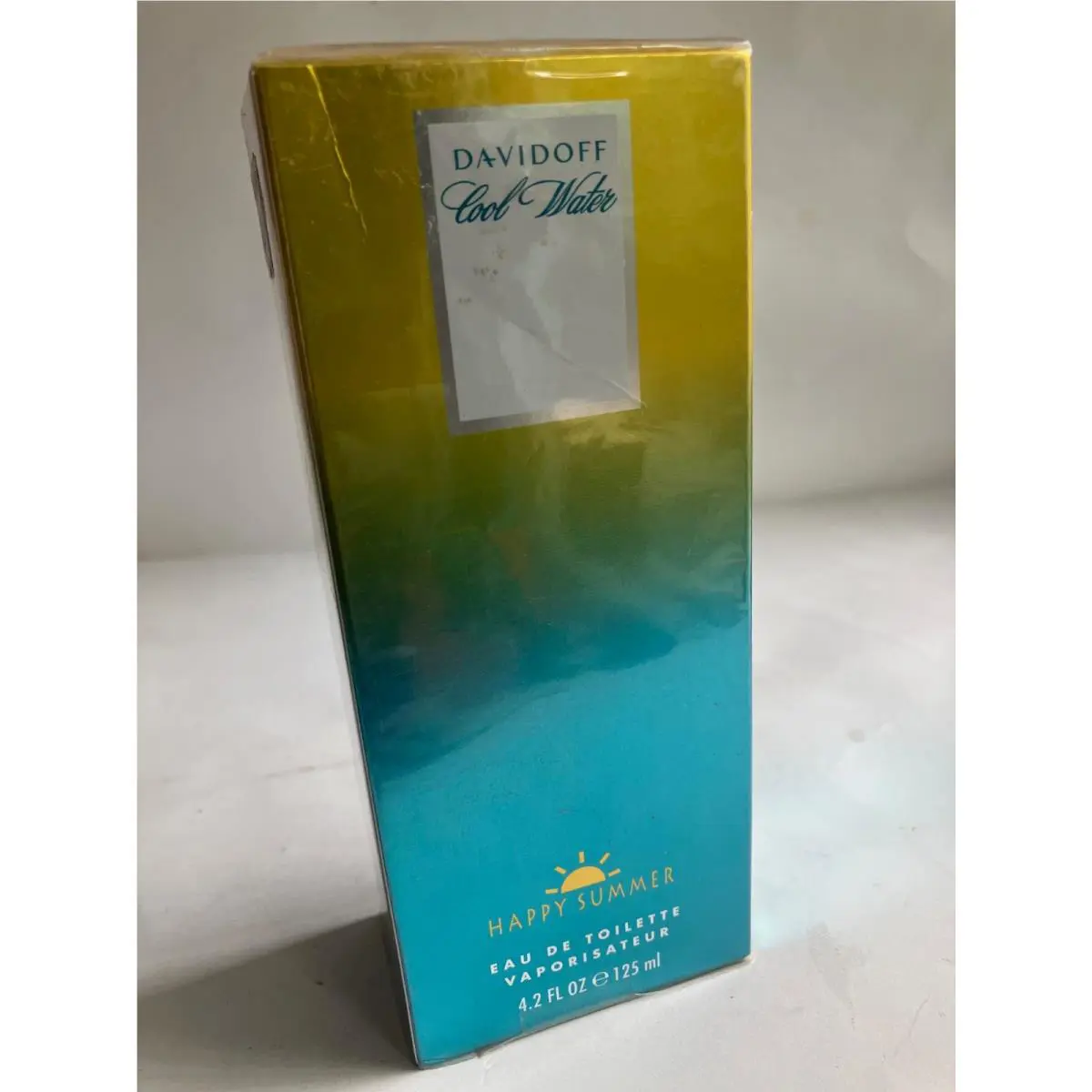 Davidoff Cool Water - Happy Summer 4.2oz Edt Spray For Men Rare
