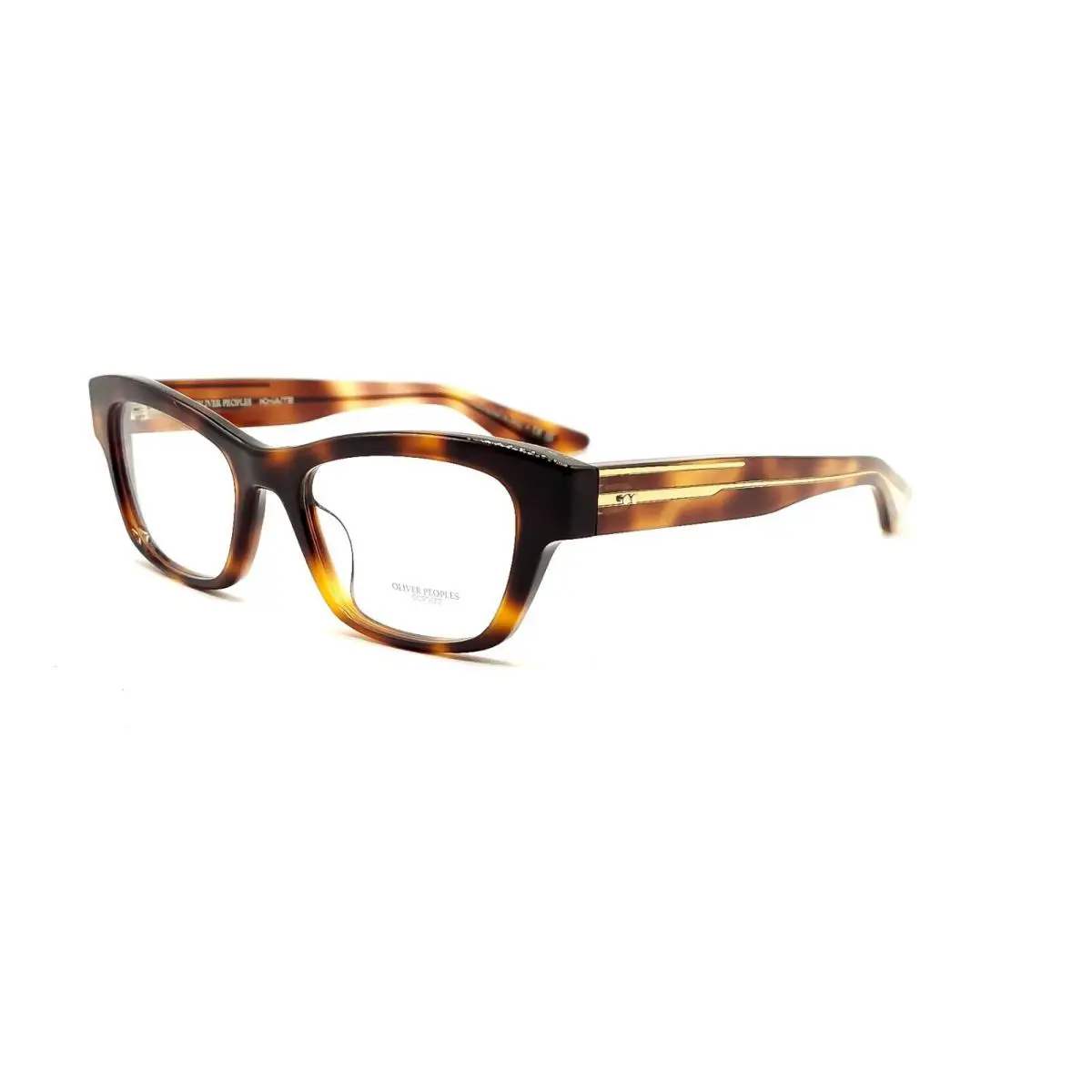 Oliver Peoples OV5585U 1953RX Eyeglasses Khaite Collection Dark Mahogany 52