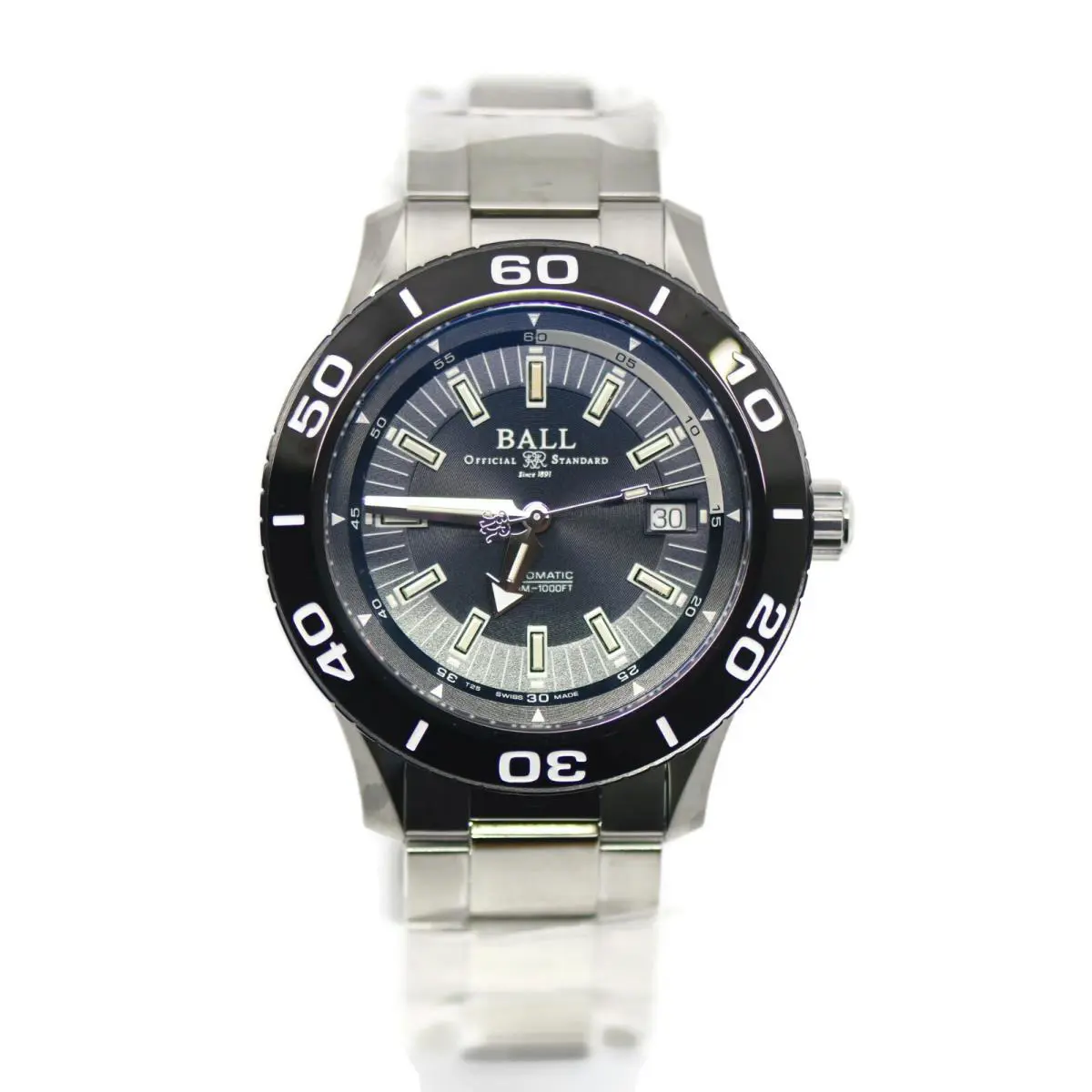 Ball Fireman Necc Stainless Steel Watch DM3090A-SJ-BE