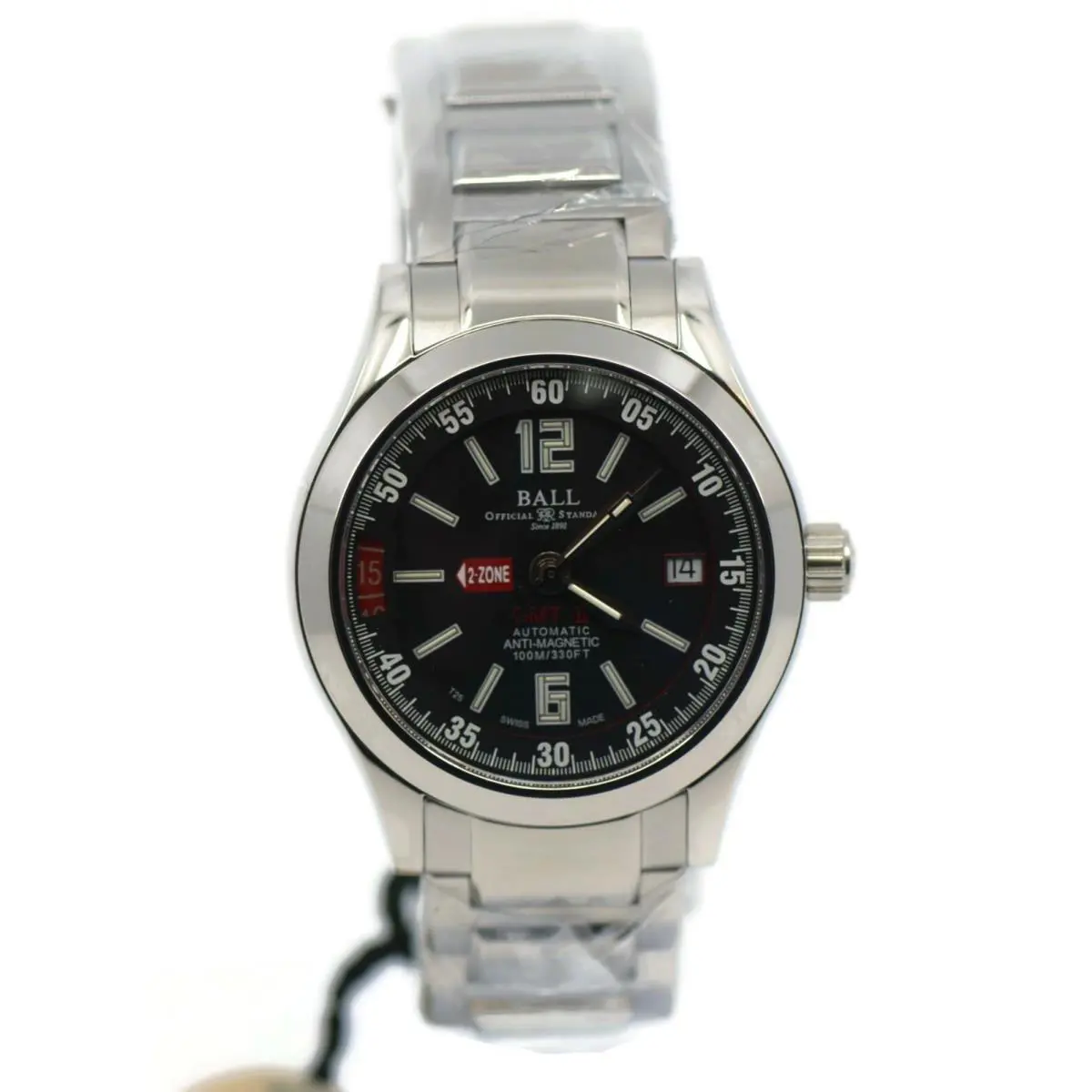 Engineer Master II Gmt Stainless Steel Watch GM1032C-S1AJ-BK by Ball