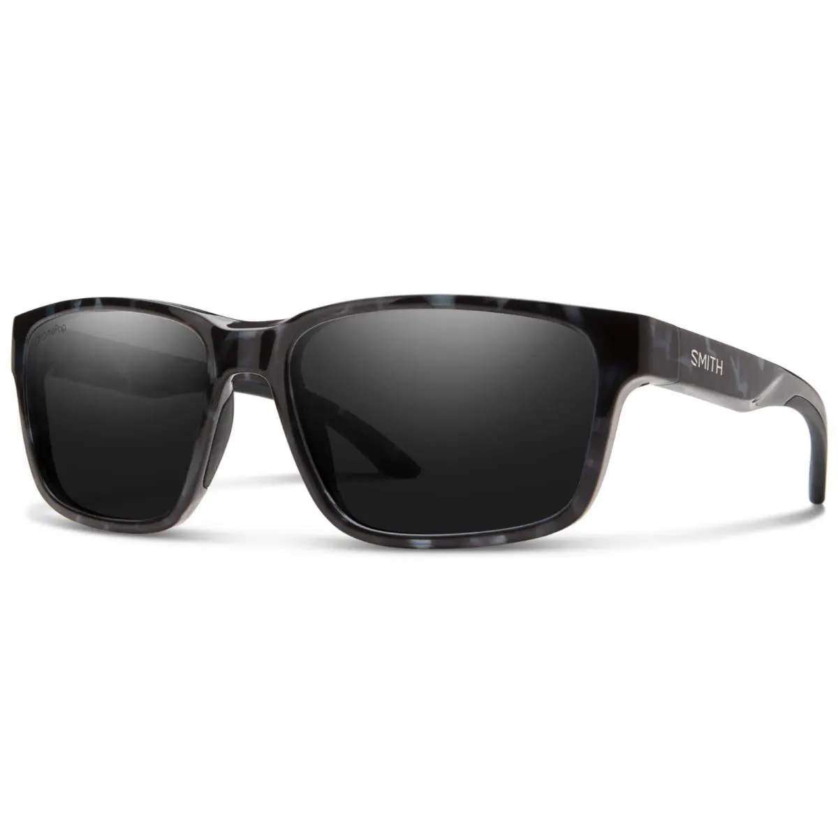 Smith Basecamp Sunglasses-black Ice Tort Tortoise-chromapop Polarized Black